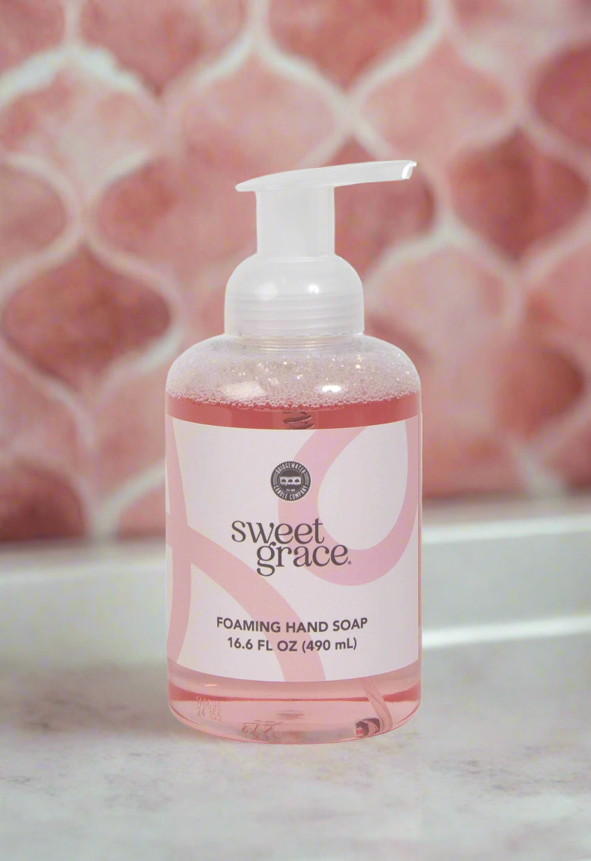 New! Sweet Grace Foaming Hand Soap - 4 Pack