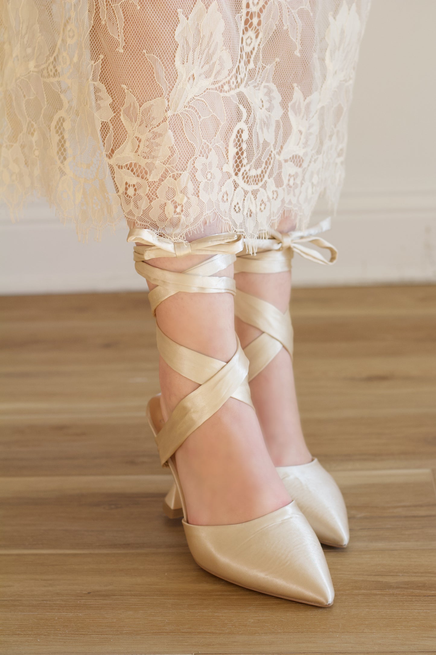 Fonda Lace Up Heel