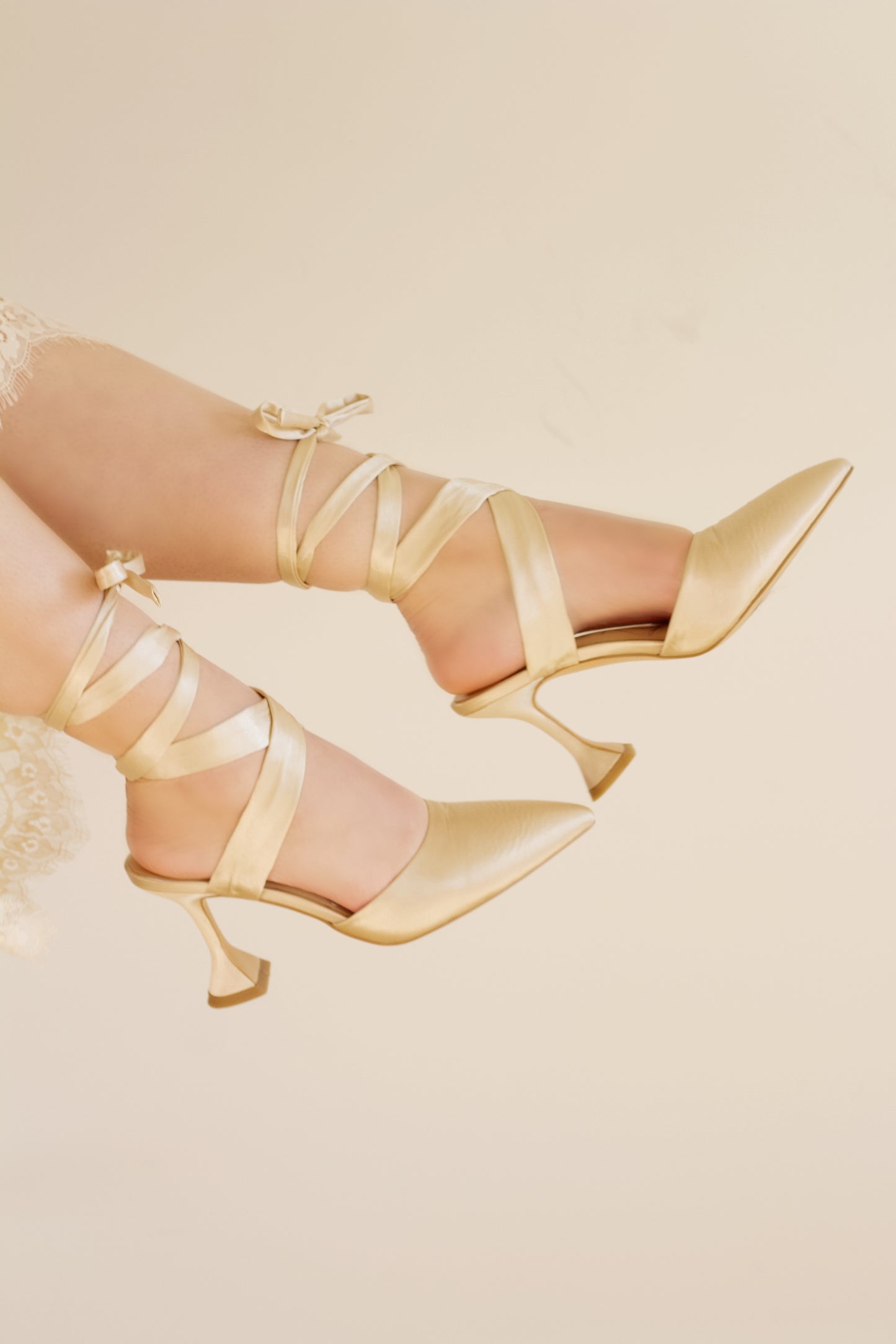 Fonda Lace Up Heel
