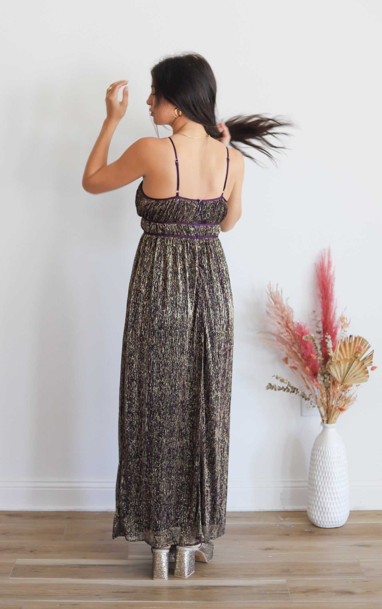Purple Sangria Shimmer Maxi