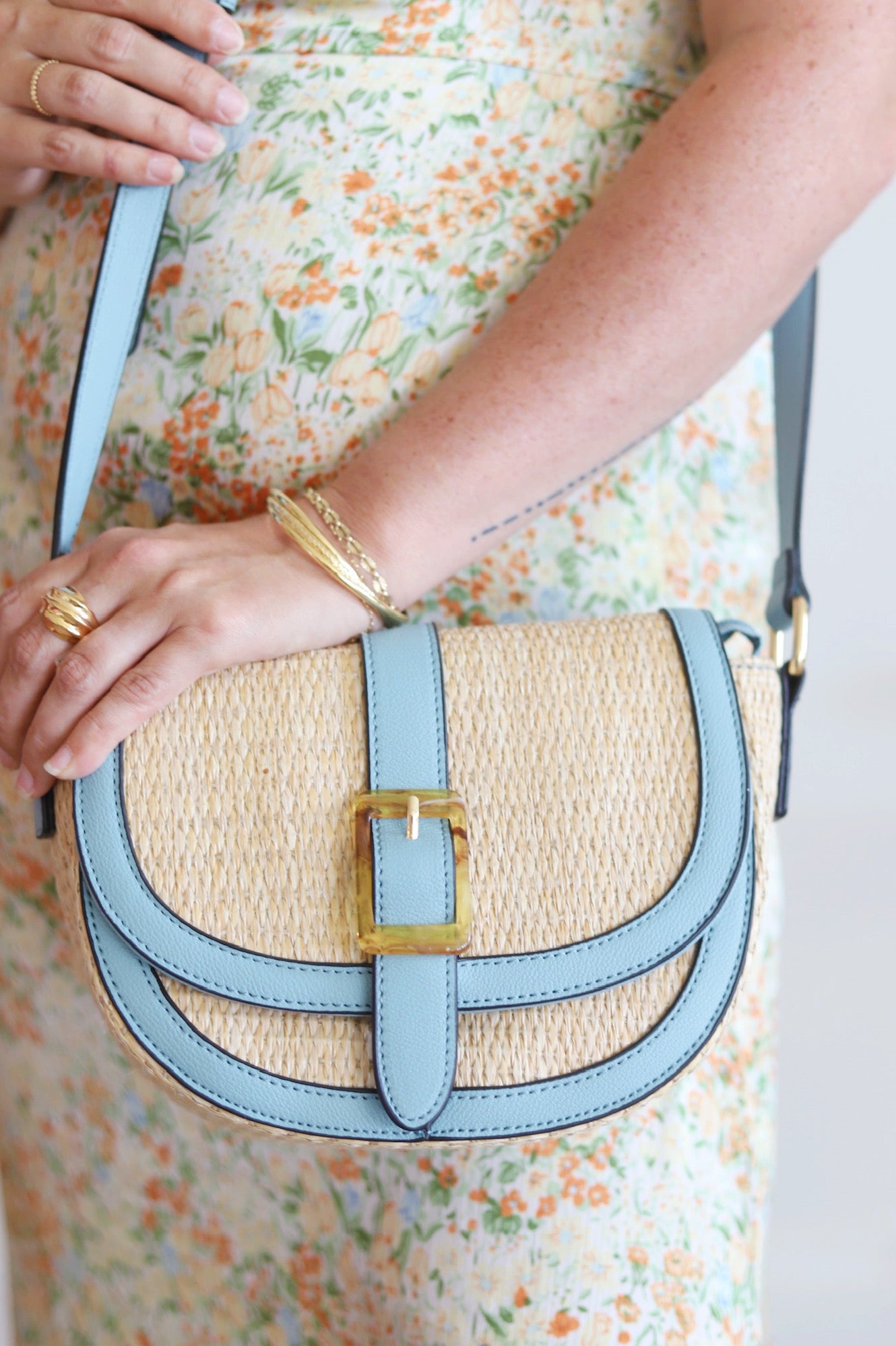 Carmen Woven Straw Bag
