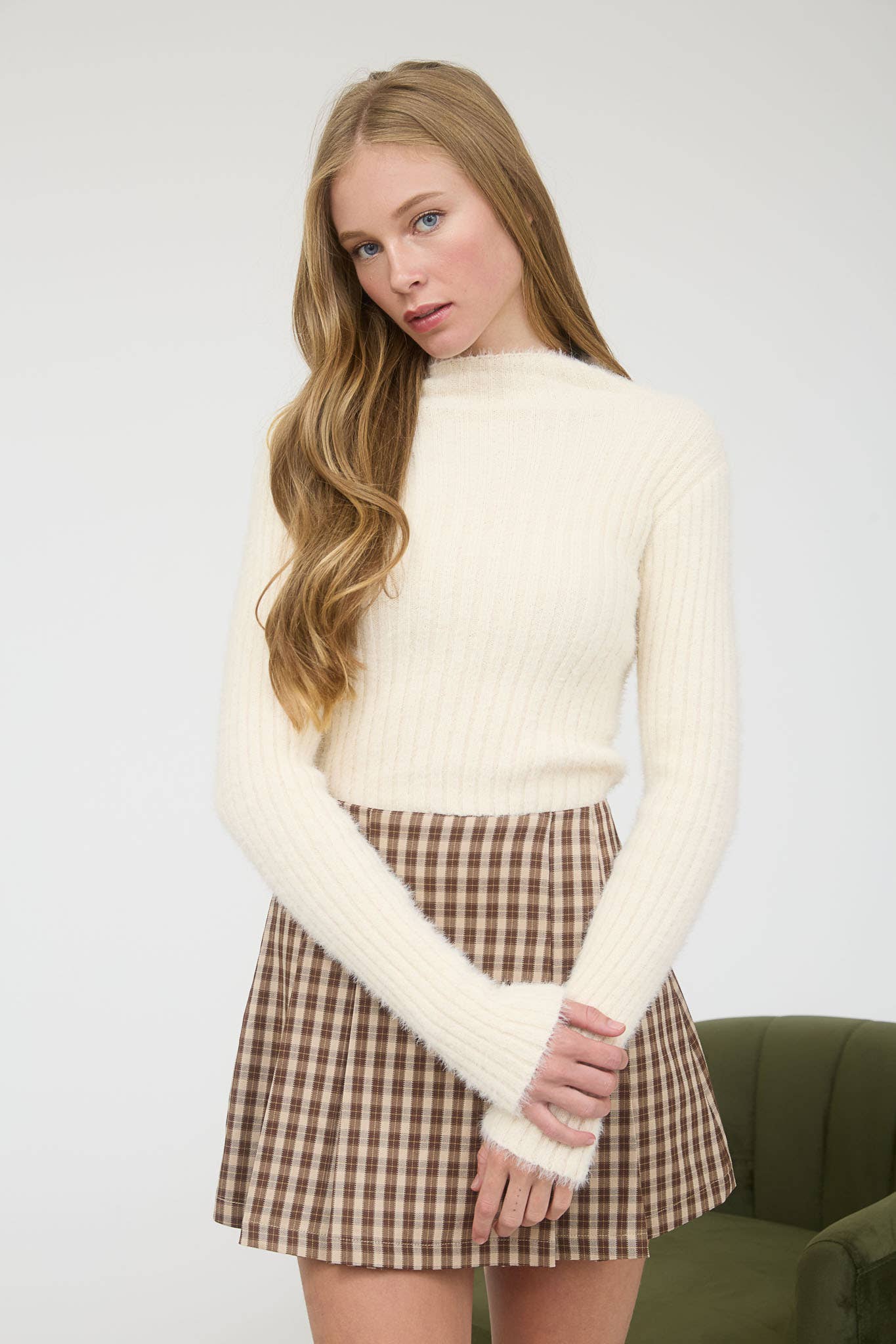 Aurora Soft Cream Sweater