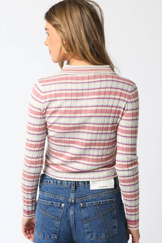 Isaline Stripe Cardigan