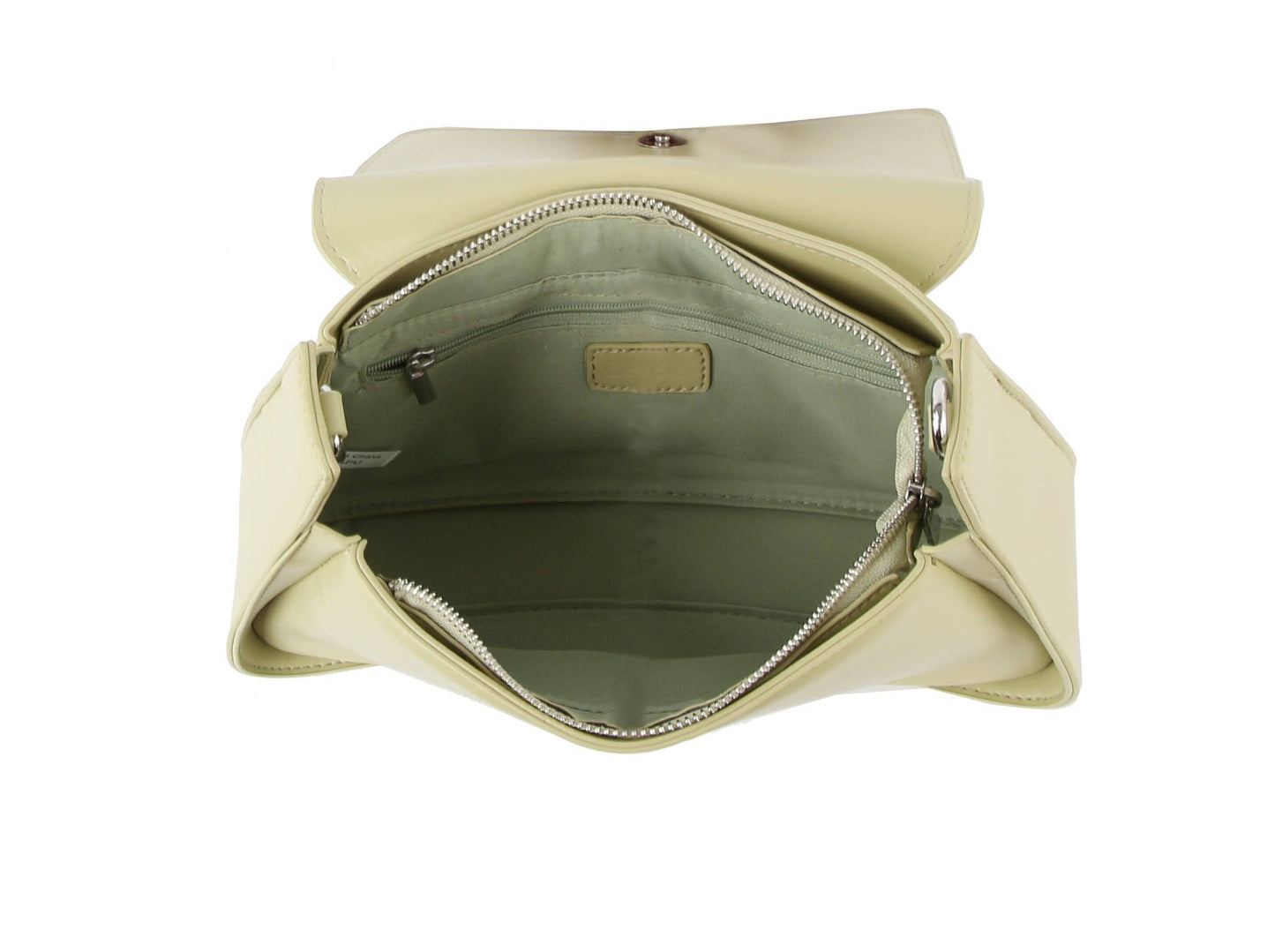 Asymmetrical Hobo Green Bag