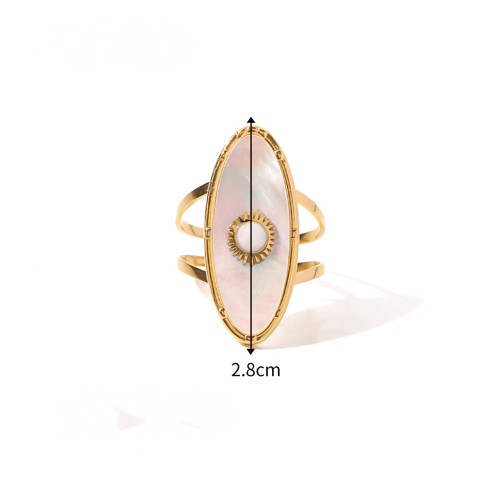Opal Inlaid Ring