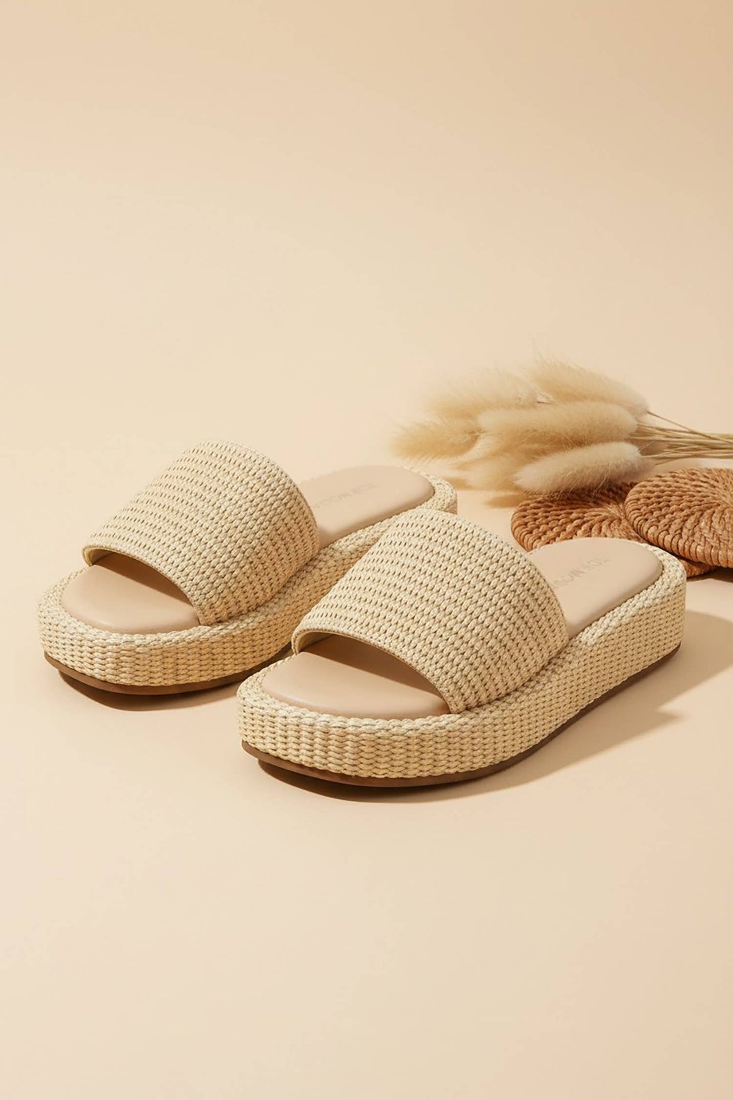 Raya Raffia Sandals