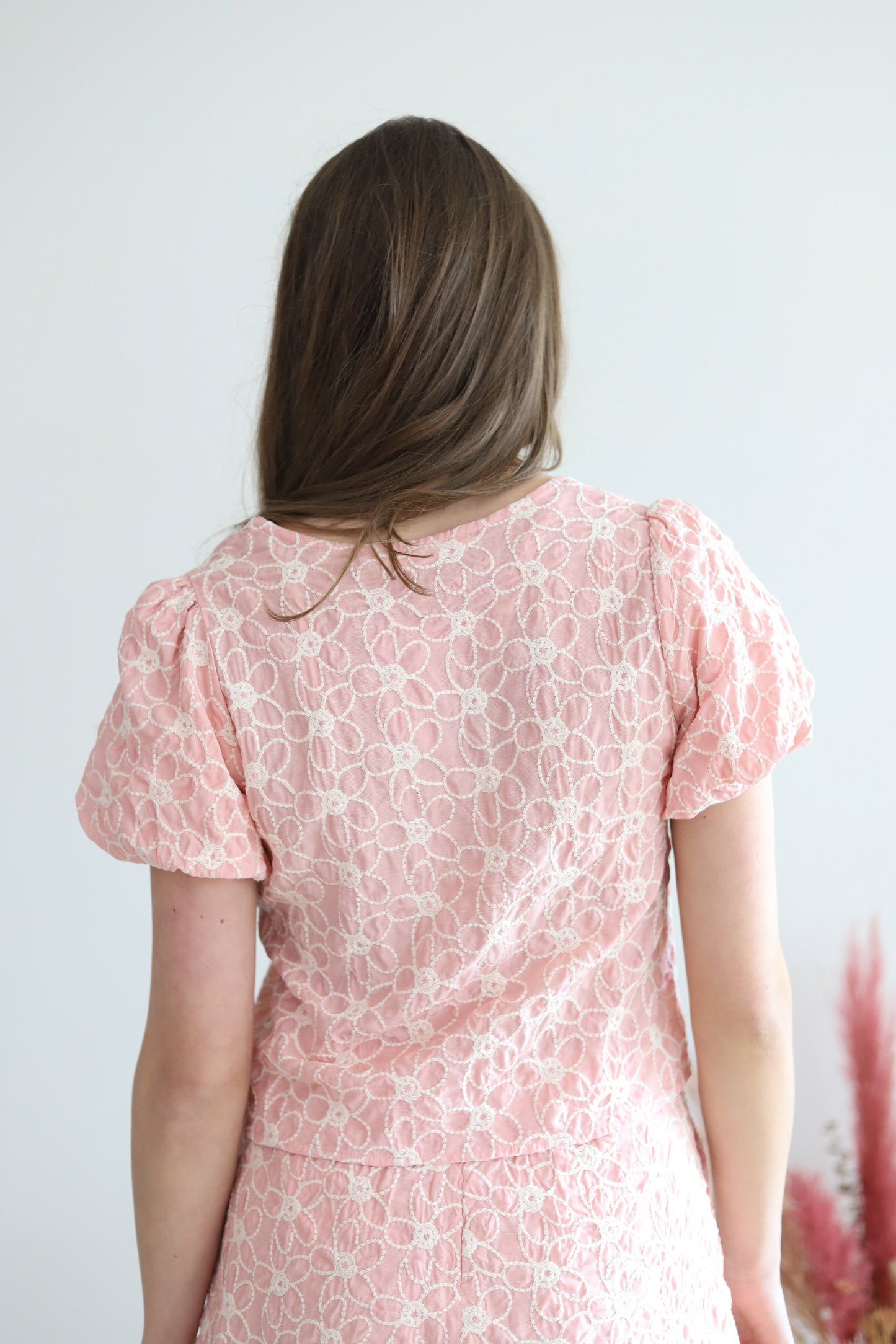Tatianna Pink Floral Top