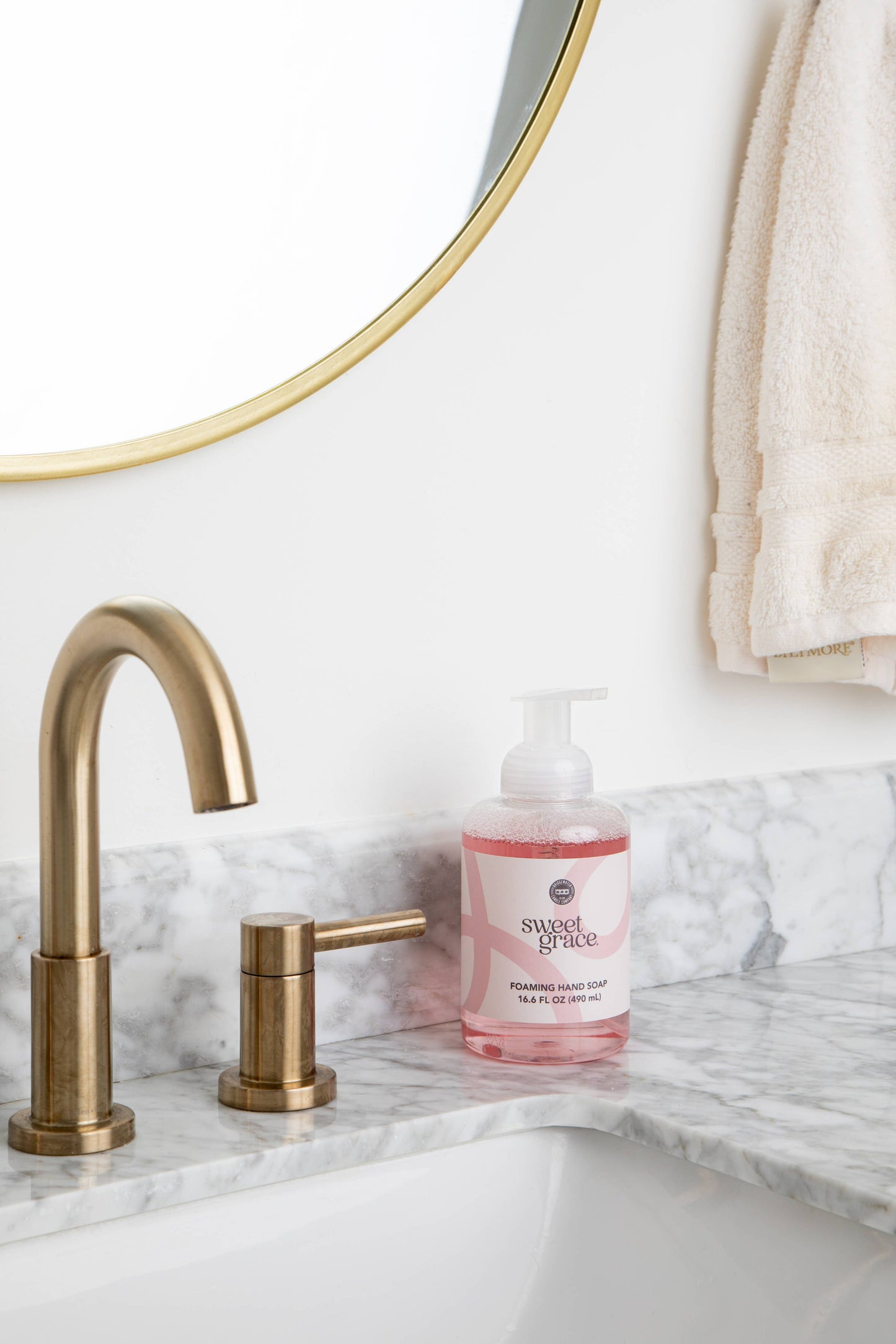 New! Sweet Grace Foaming Hand Soap - 4 Pack