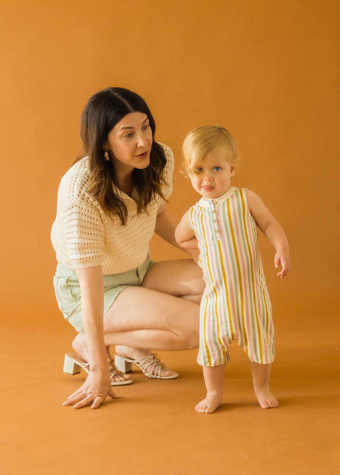 Summer Stripe Romper
