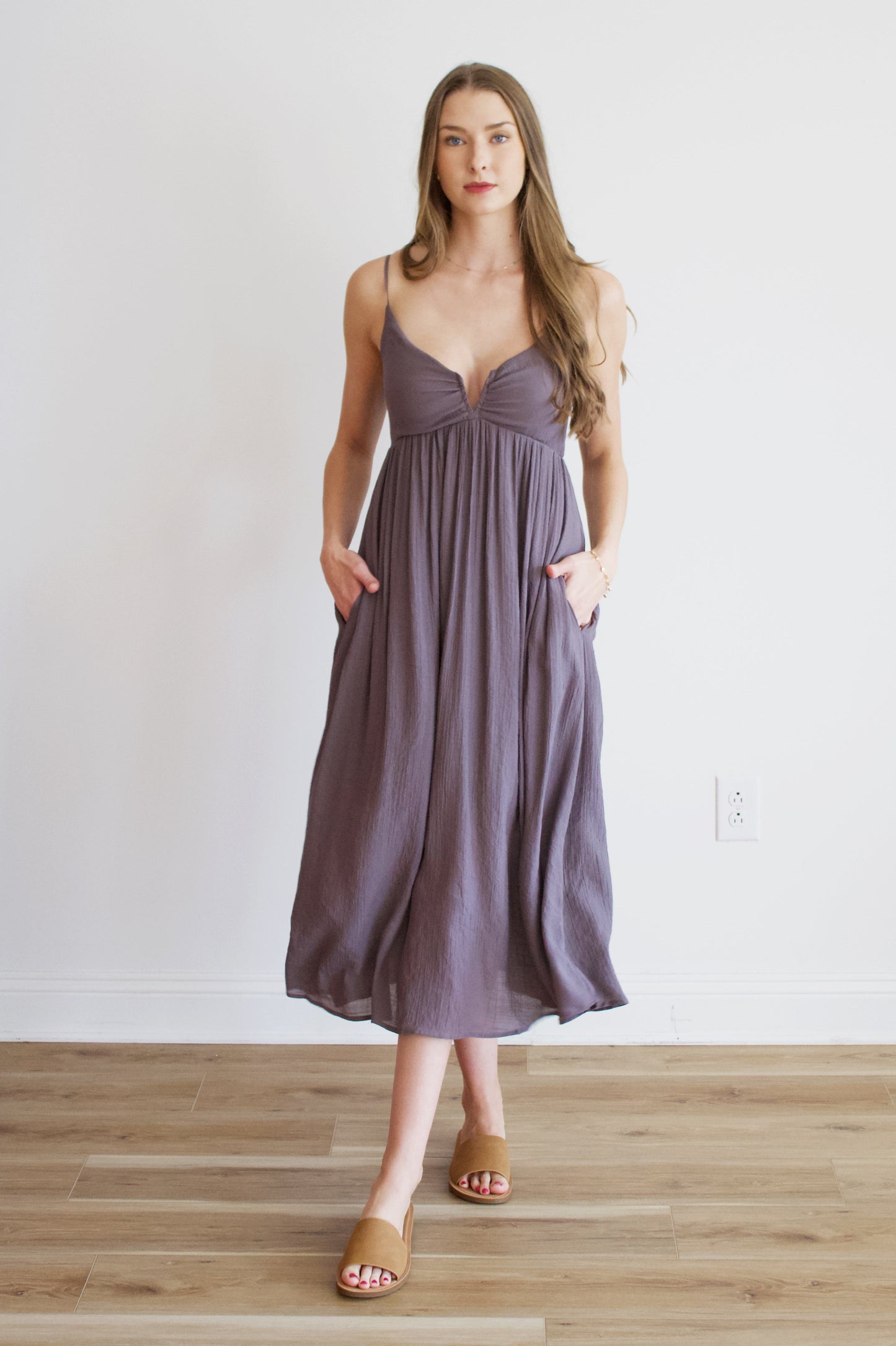 Tabetha Smocked Midi