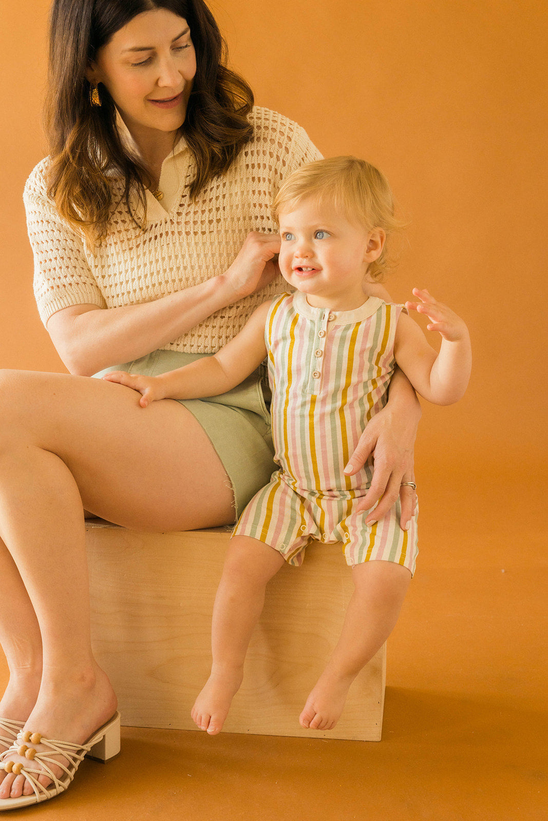 Summer Stripe Romper