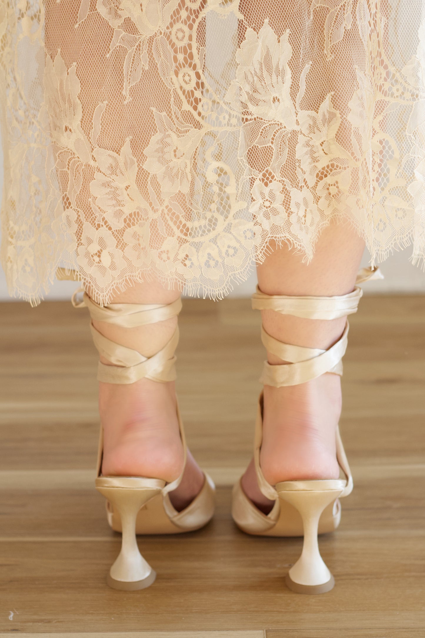 Fonda Lace Up Heel
