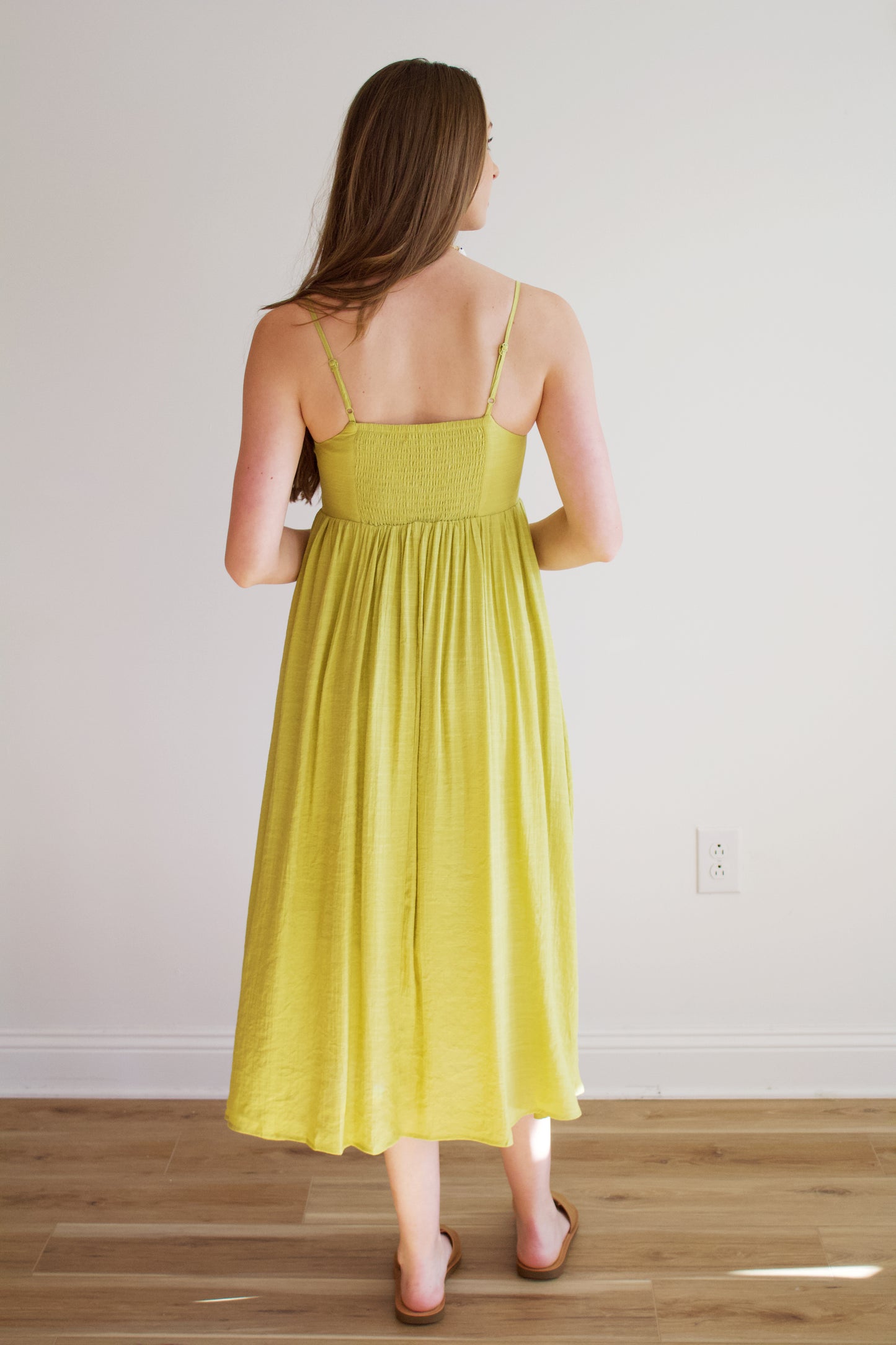 Tabetha Smocked Midi