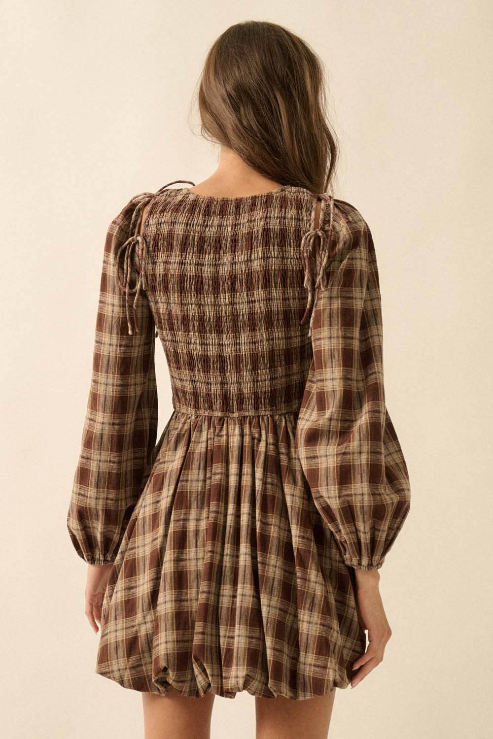 Rayland Gingham Dress