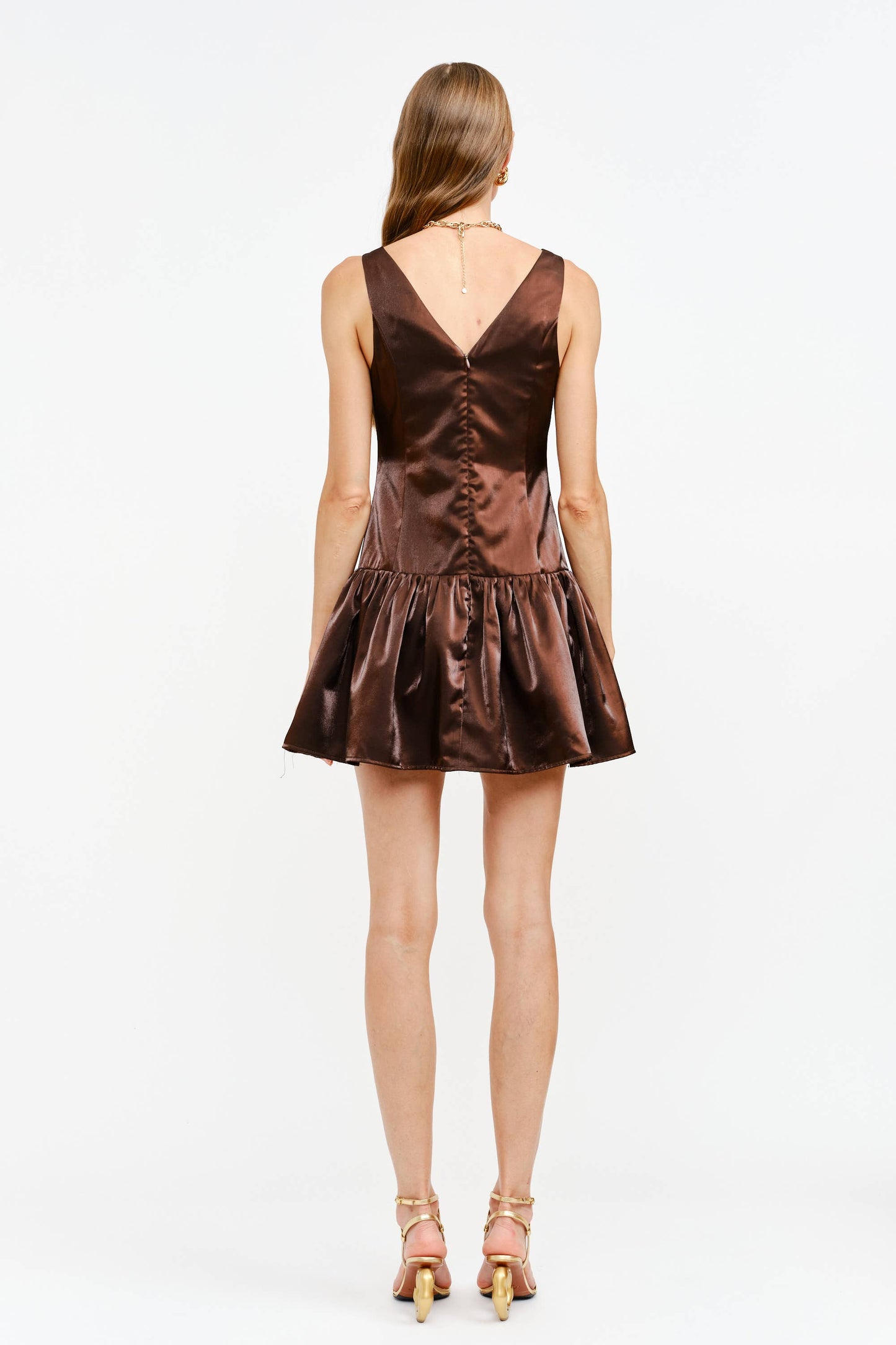Luna Brown Dress