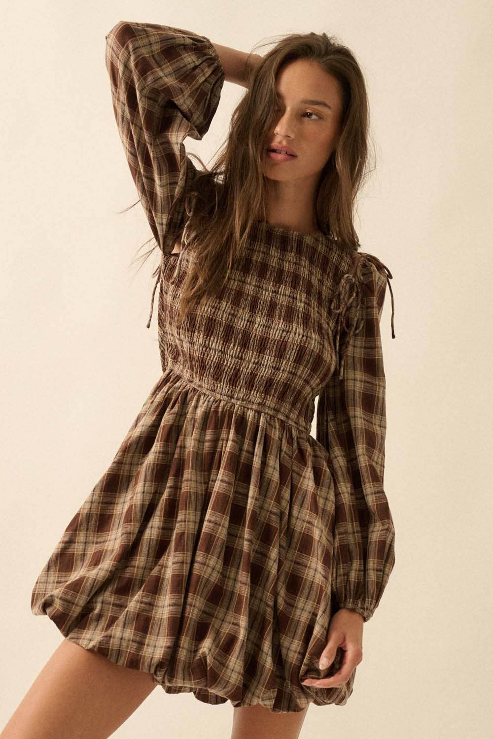 Rayland Gingham Dress