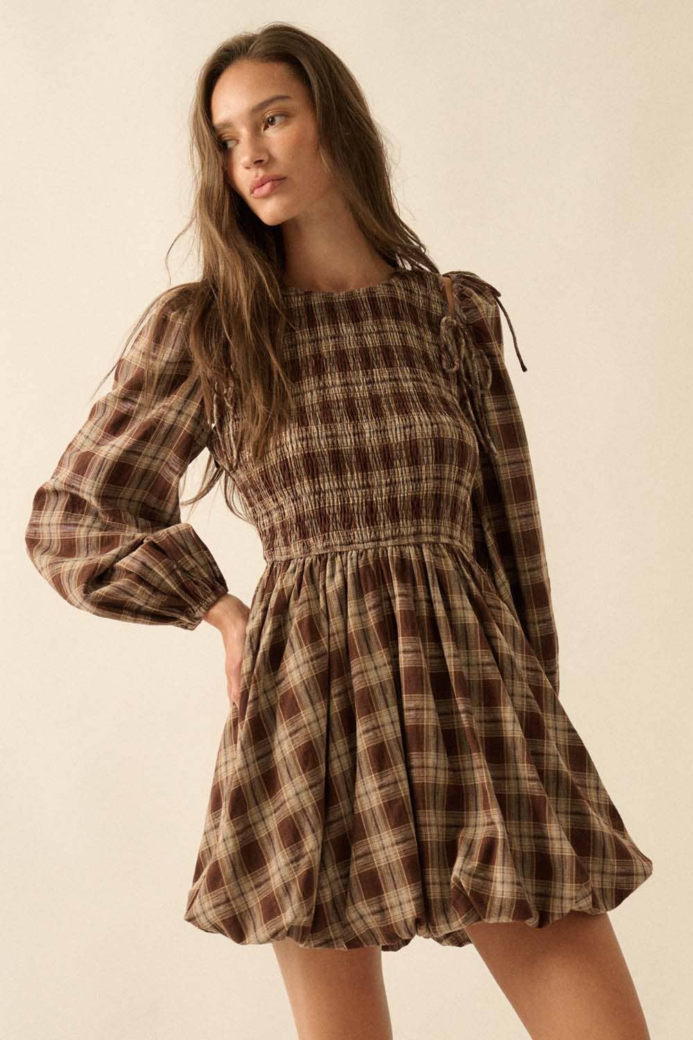 Rayland Gingham Dress