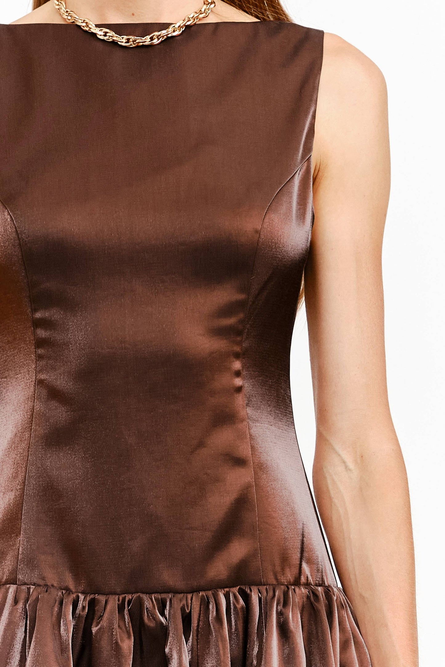 Luna Brown Dress