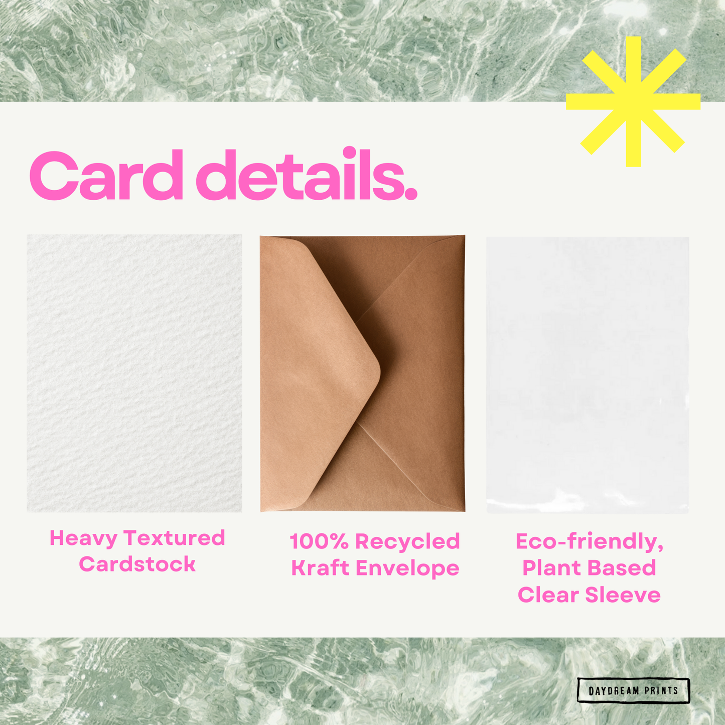Happy Birthday Palm Leaf Card