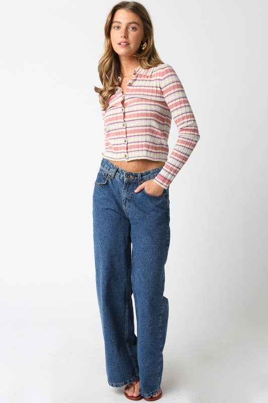 Isaline Stripe Cardigan