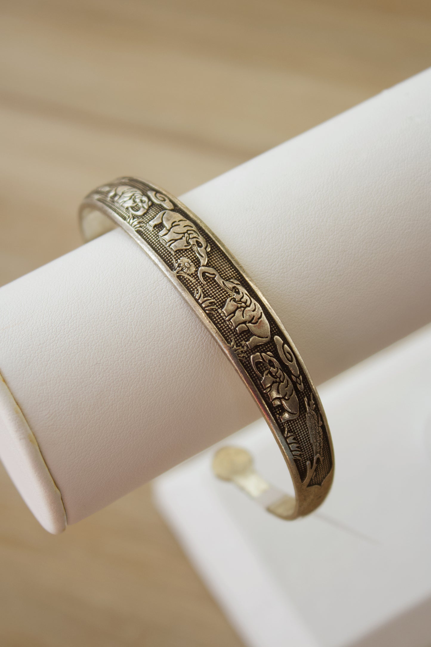 South African Silver Bangle
