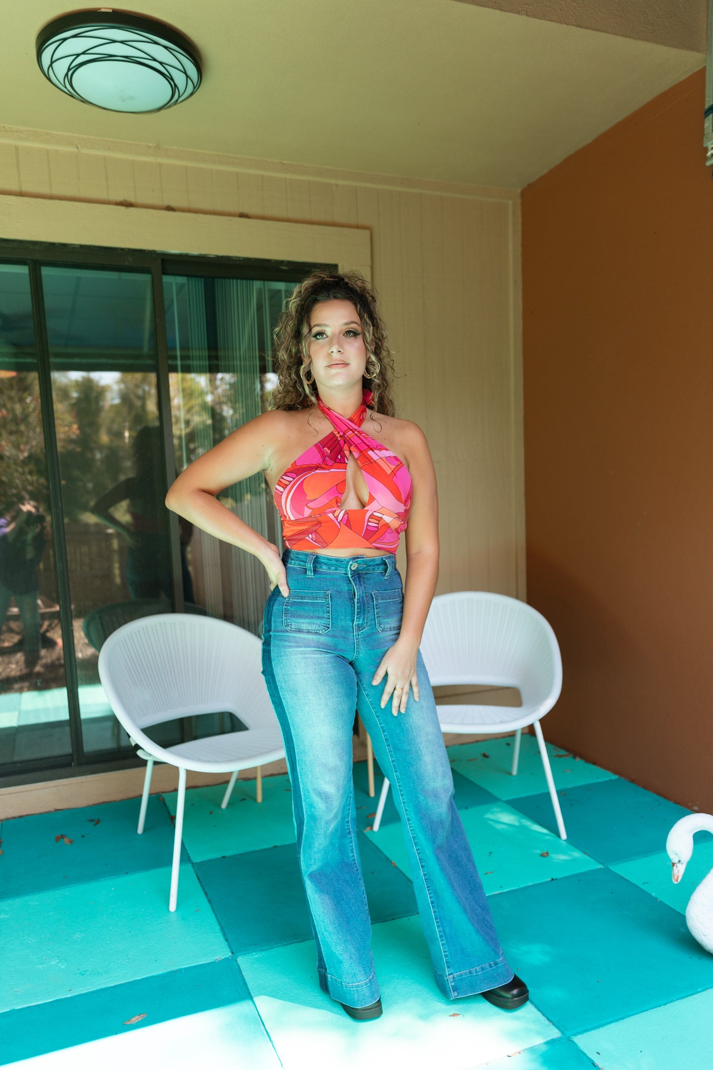 Wide Leg Shadow Pants