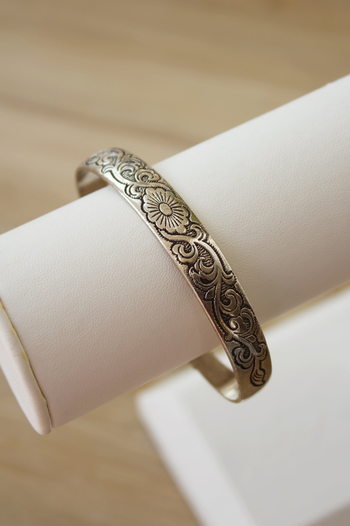 South African Silver Bangle
