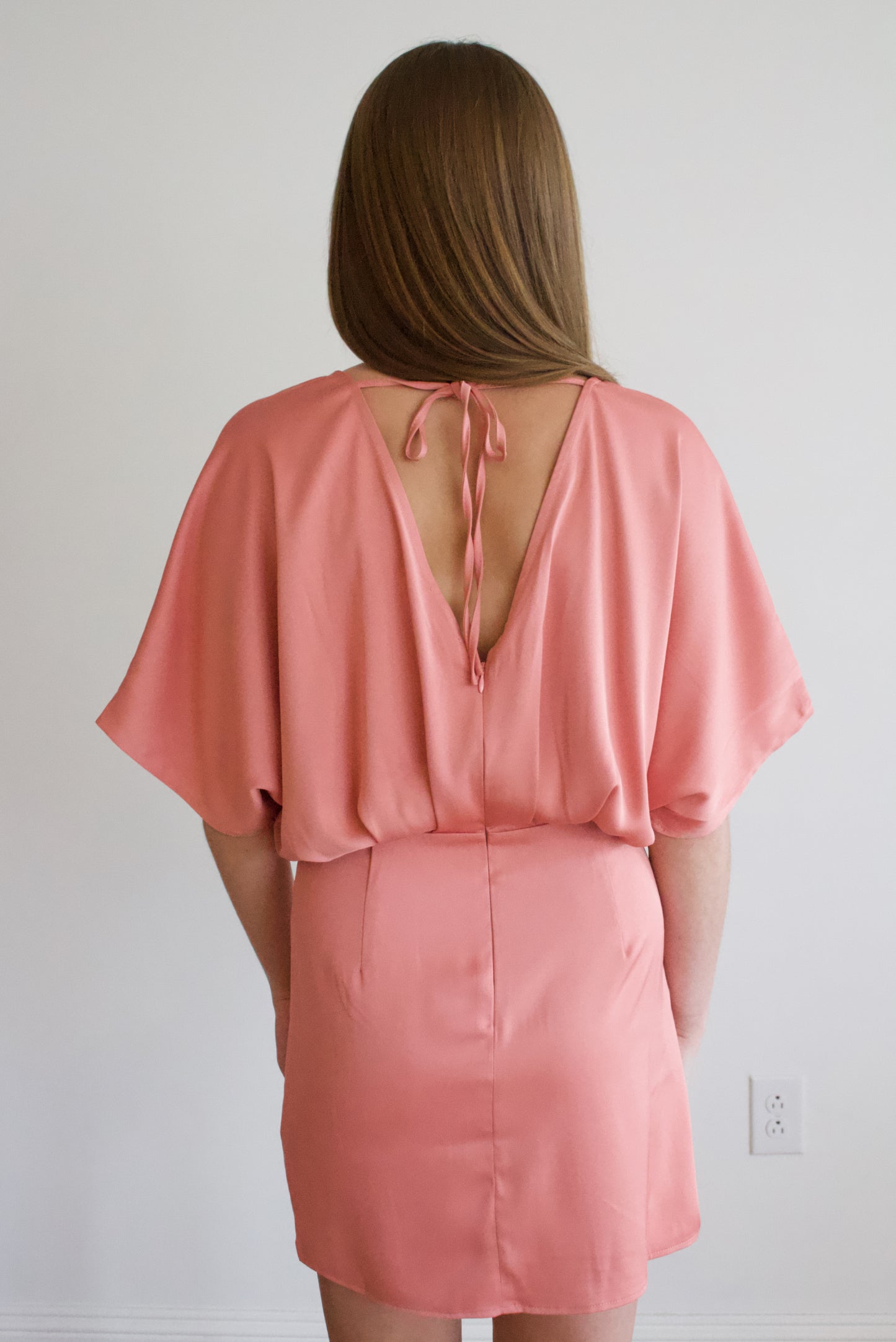 Aine Satin Dress