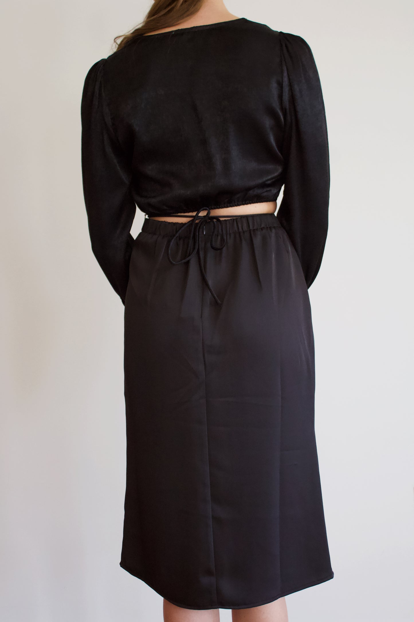 Pia Satin Skirt