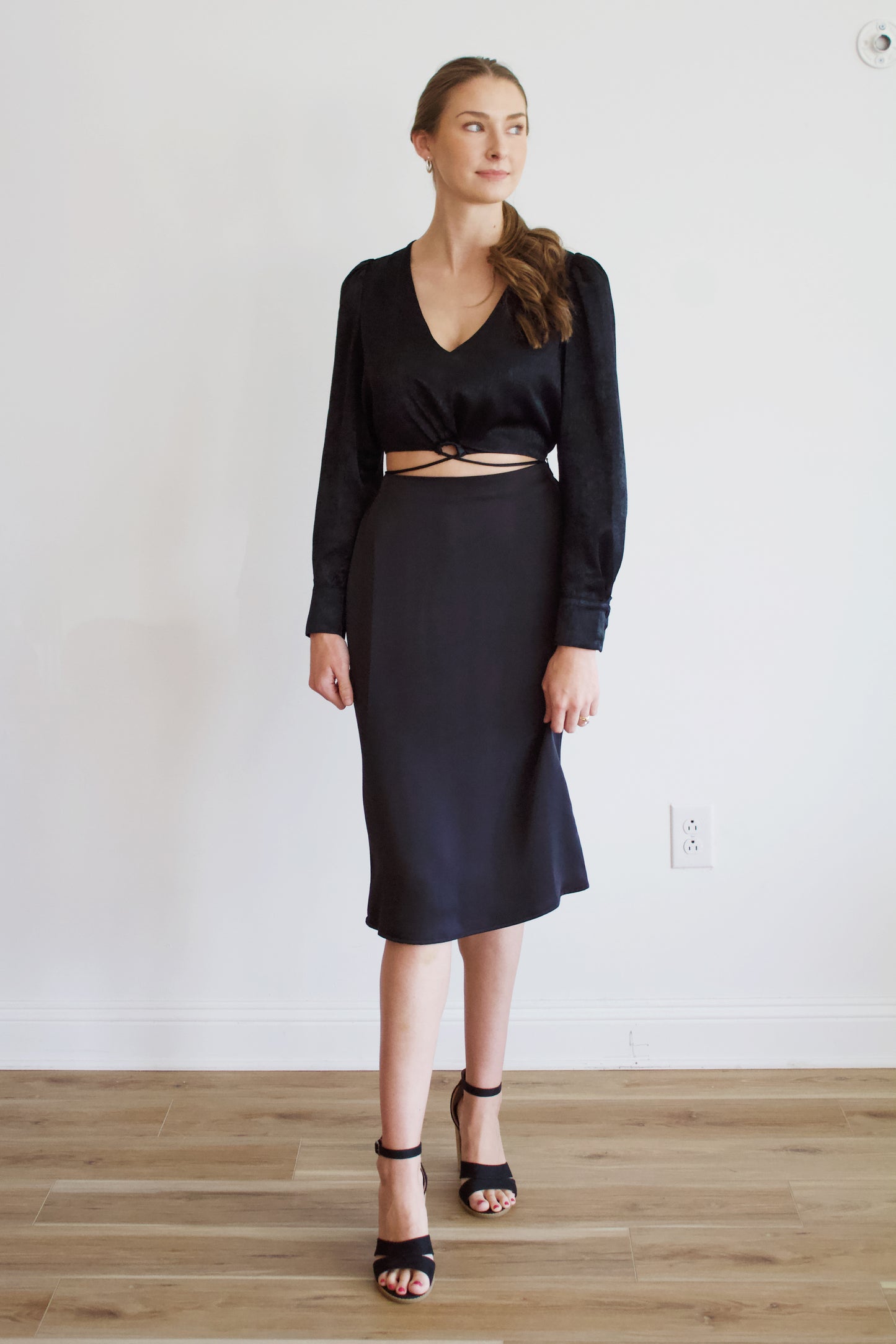 Prisha Waist Tie Top