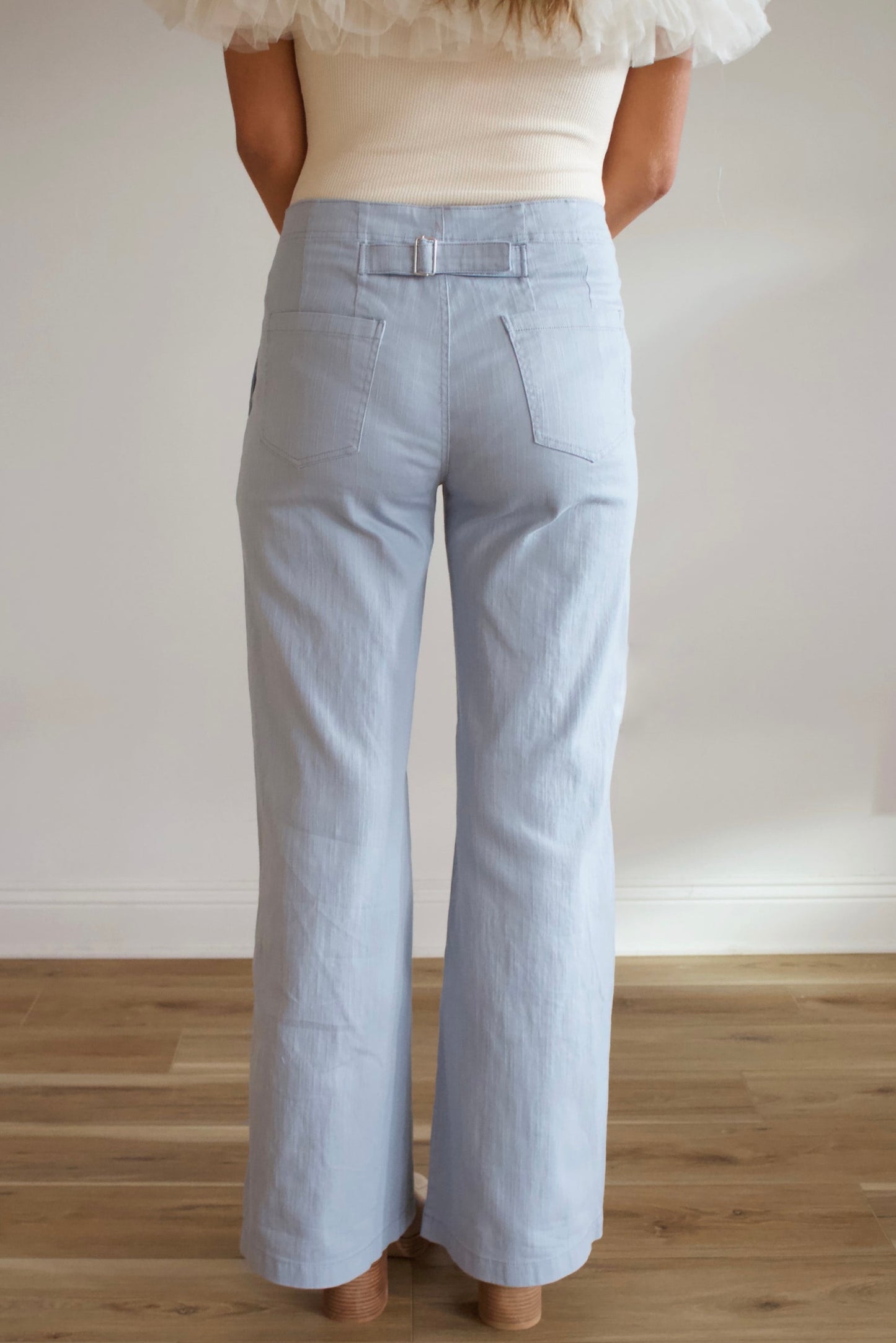 Junie Button Flares