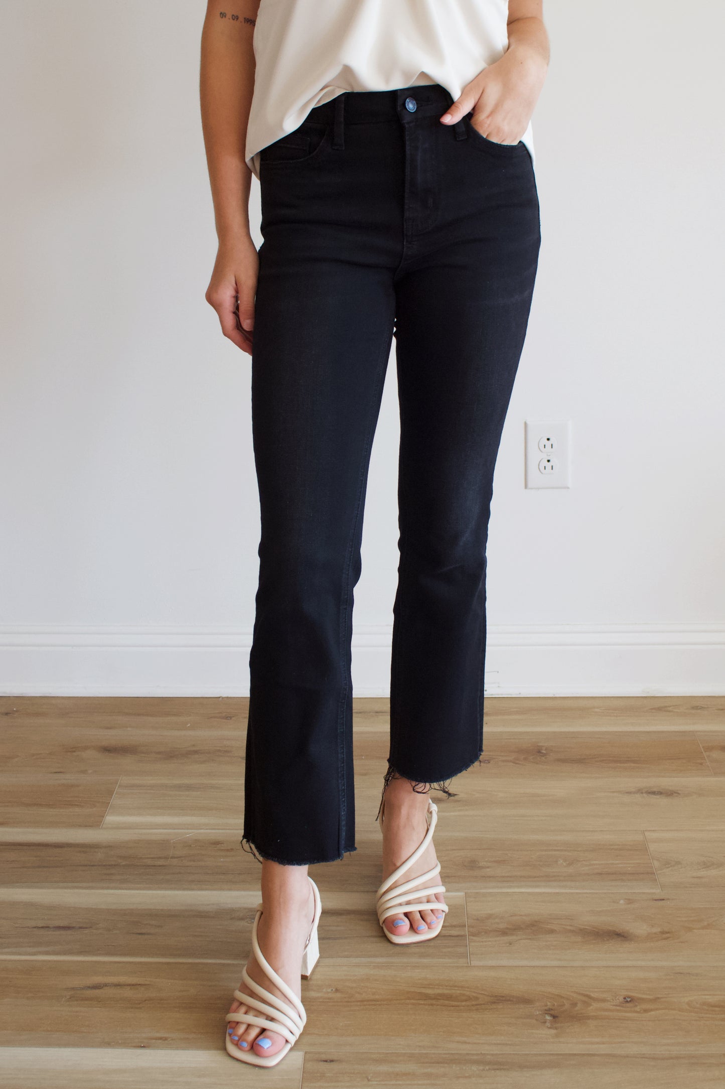 Bella Raw Hem Denim
