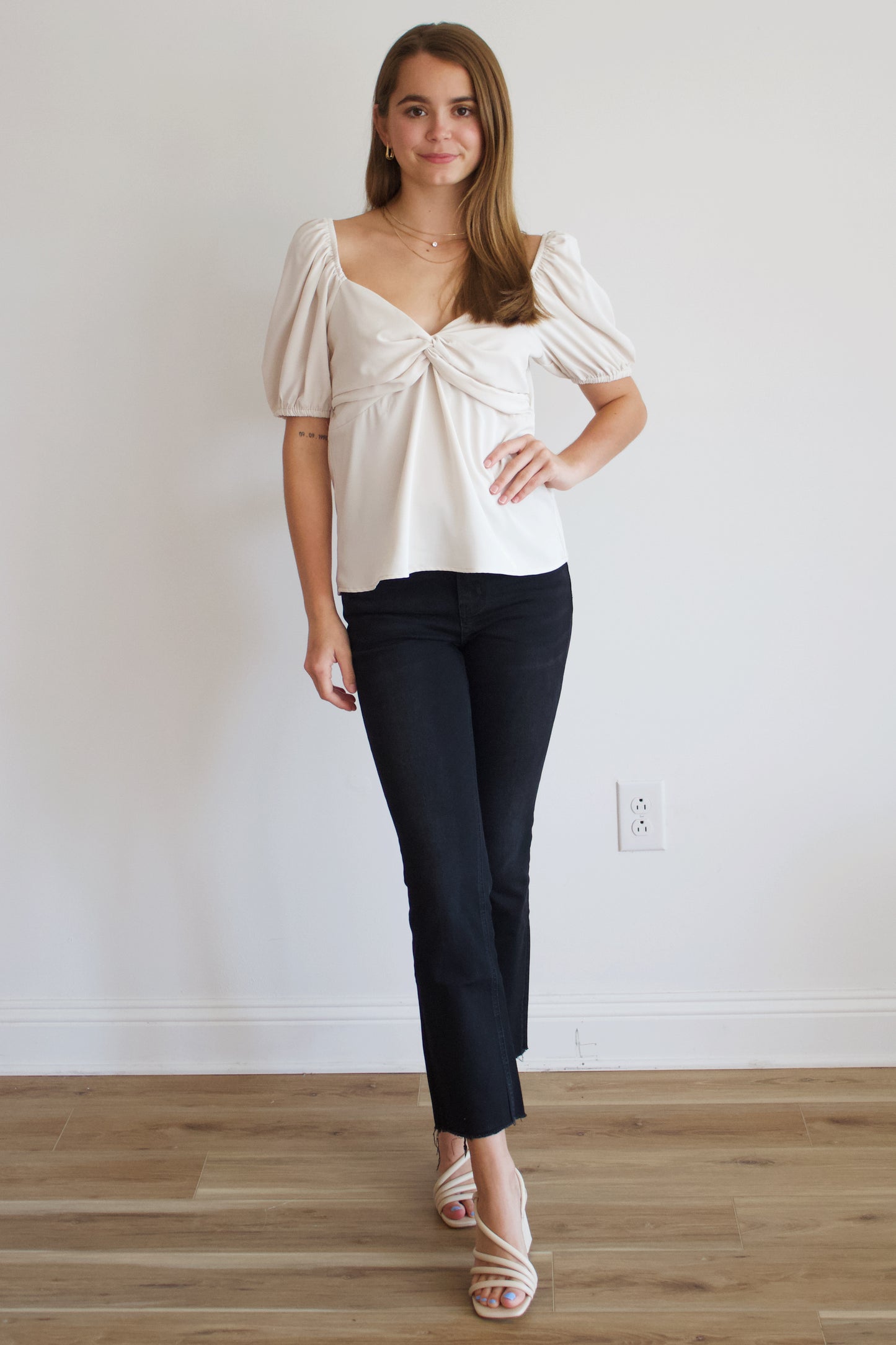 Bella Raw Hem Denim