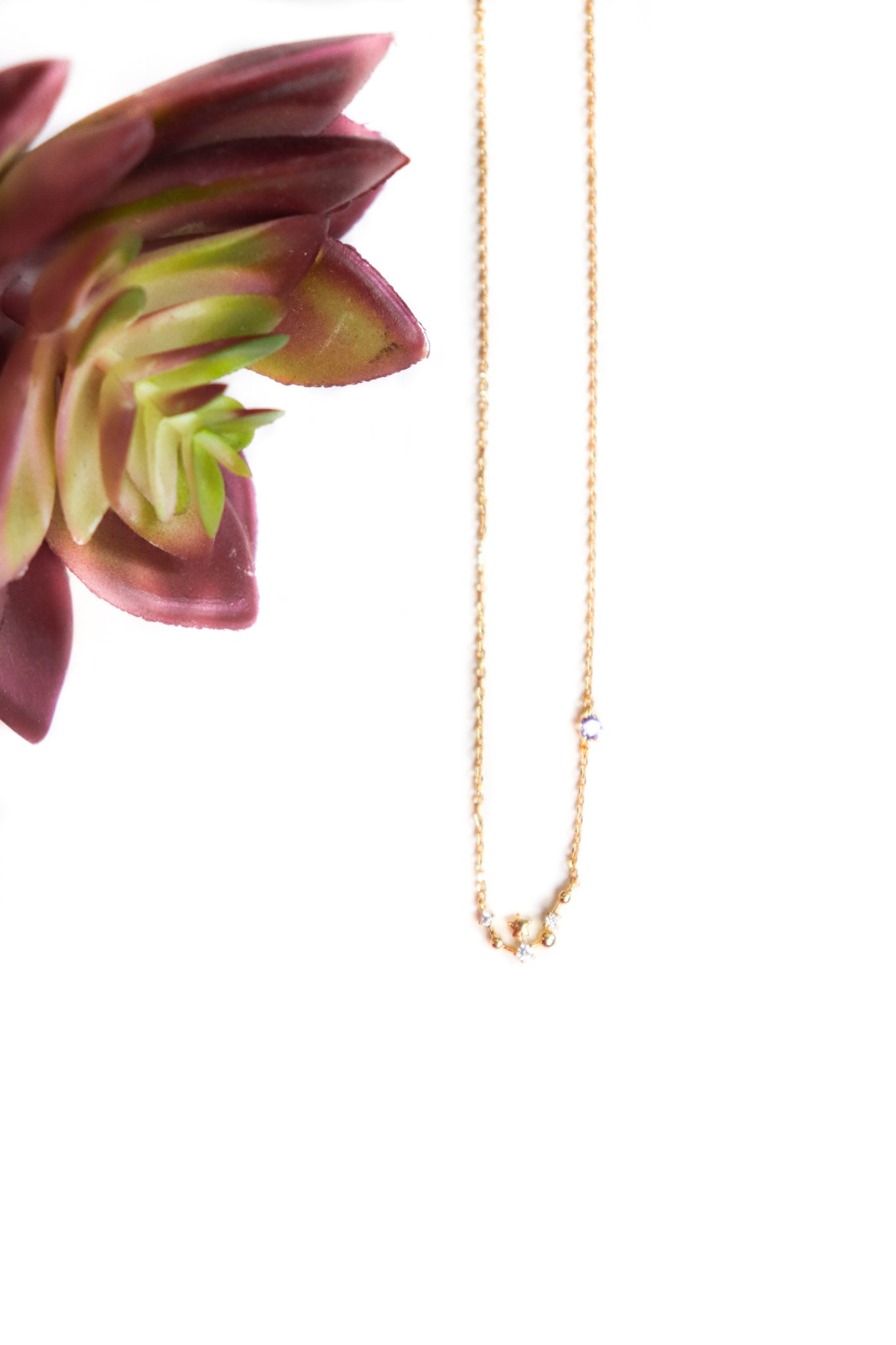 Zodiac Birthstone Necklaces (Multiple Styles)