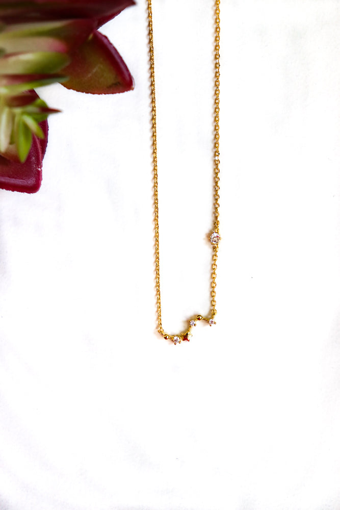 Zodiac Birthstone Necklaces (Multiple Styles)