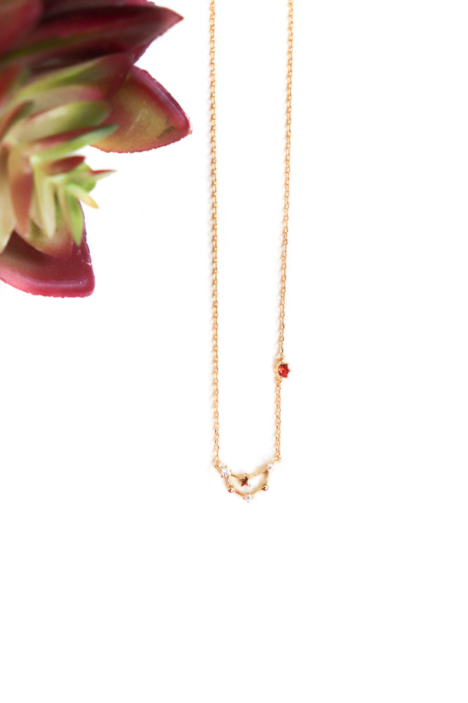 Zodiac Birthstone Necklaces (Multiple Styles)