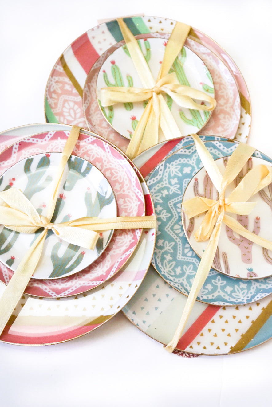 Topanga Trinket Trays-Set of 3 (Multiple Colors)