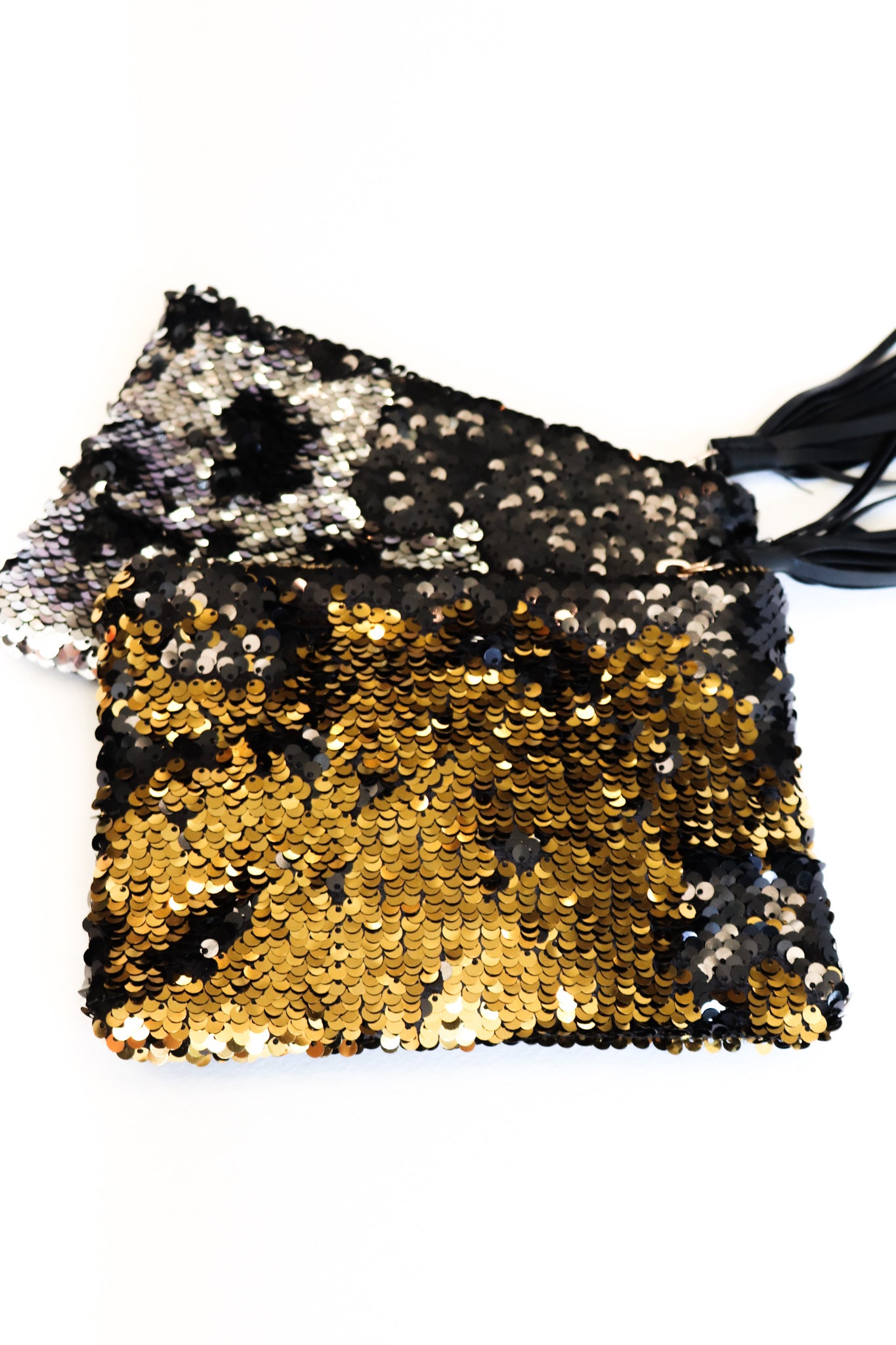 Reversible discount sequin bag