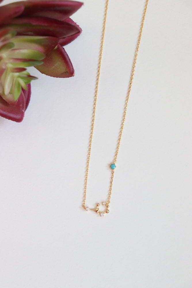 Zodiac Birthstone Necklaces (Multiple Styles)