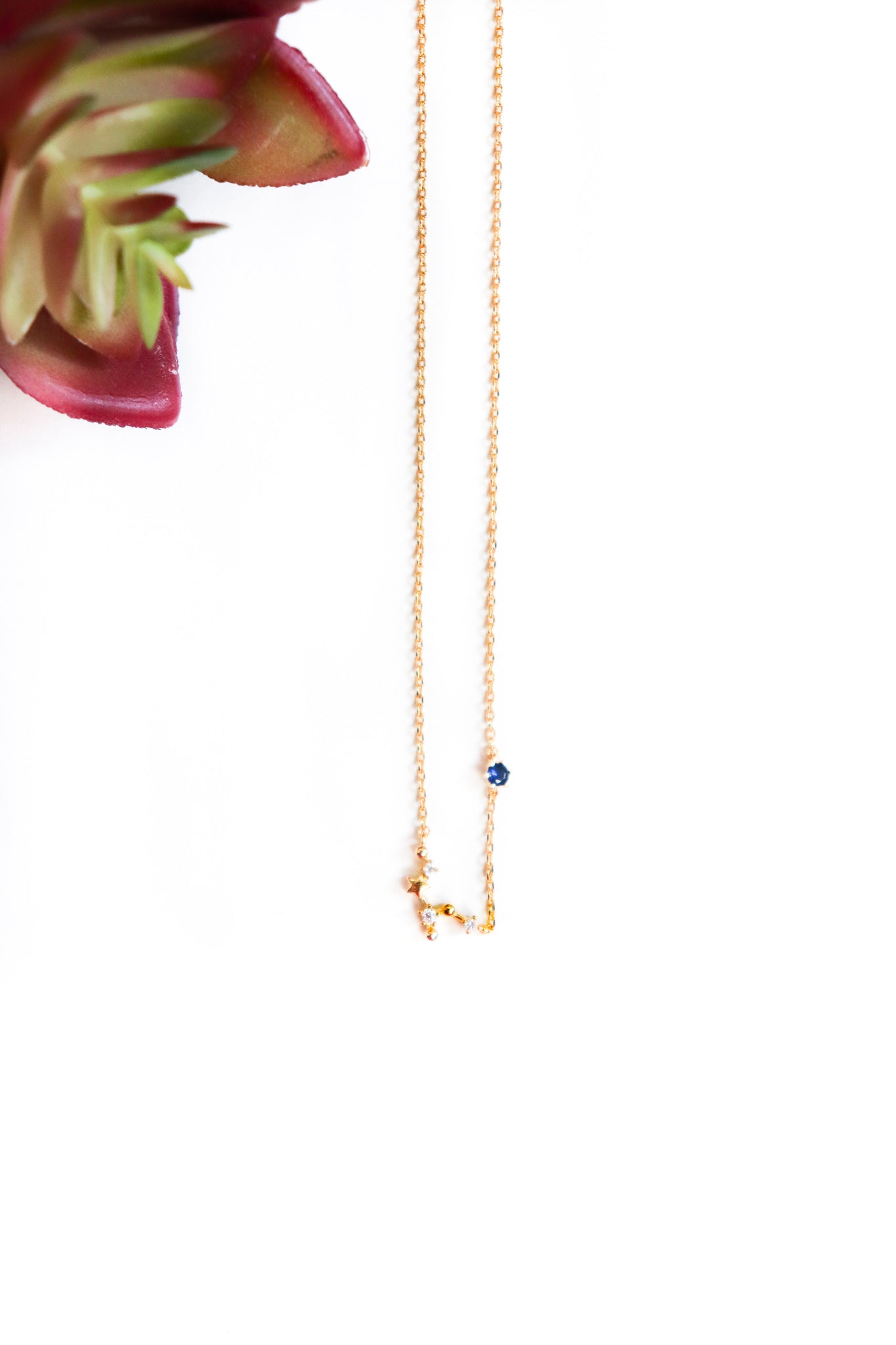 Zodiac Birthstone Necklaces (Multiple Styles)