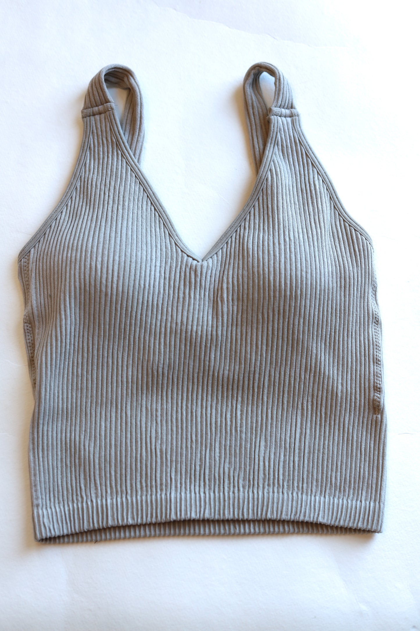 Seamless Ribbed Bralette