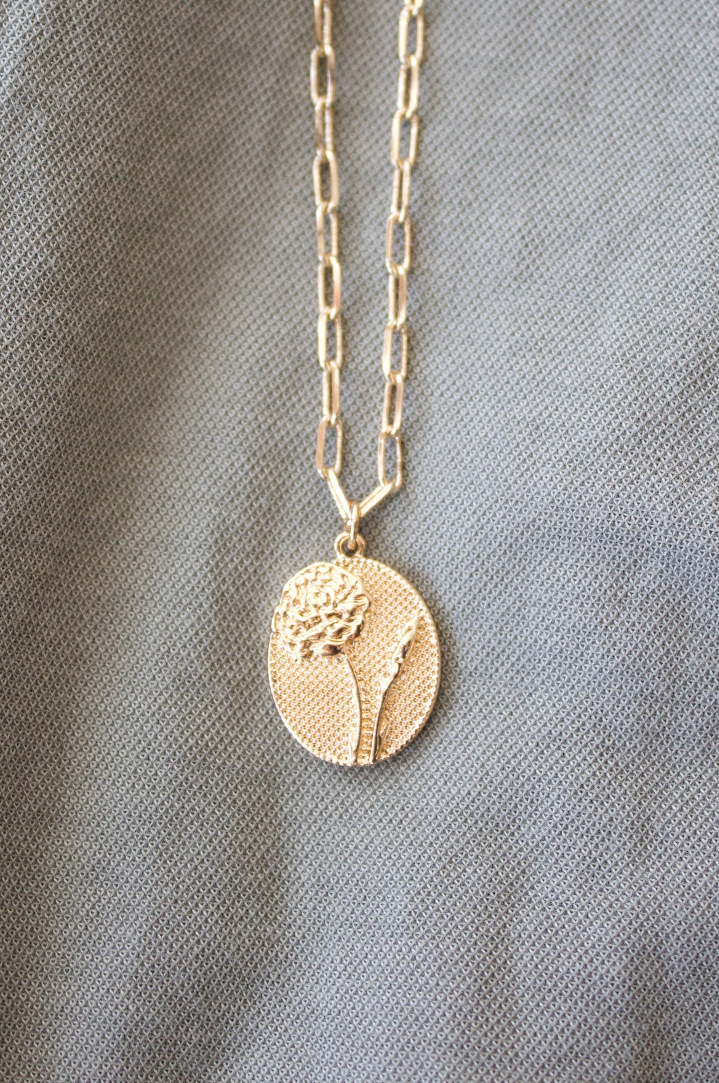 Birth Flower Necklace