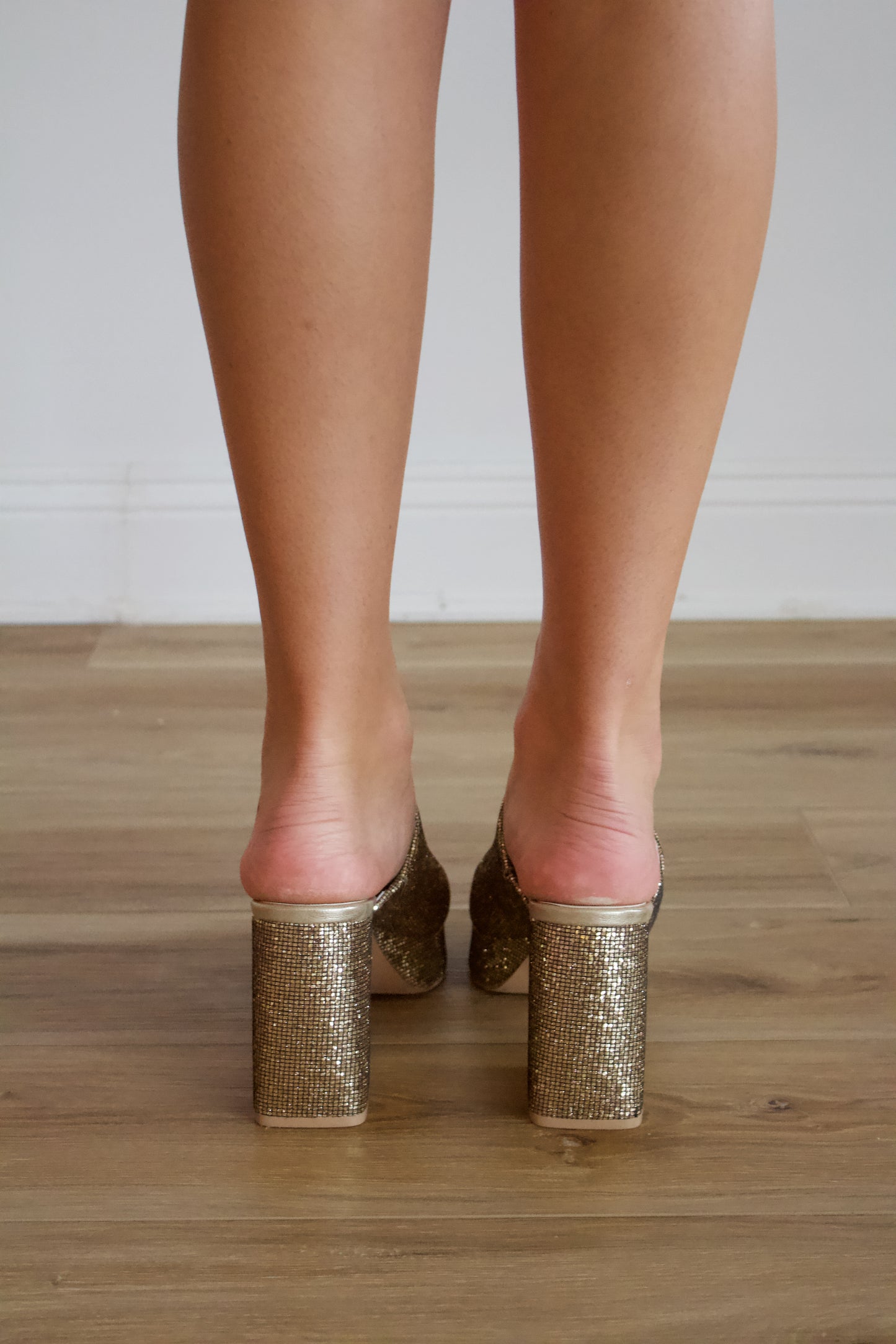Crystal Sparkle Mules
