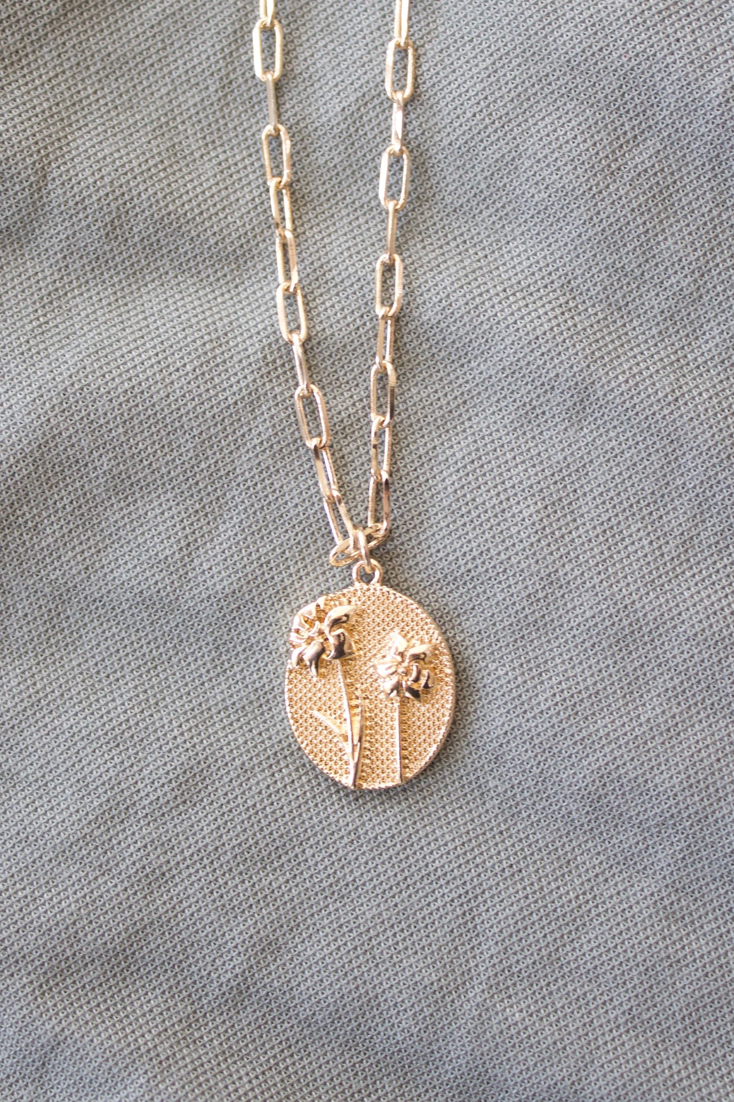 Birth Flower Necklace