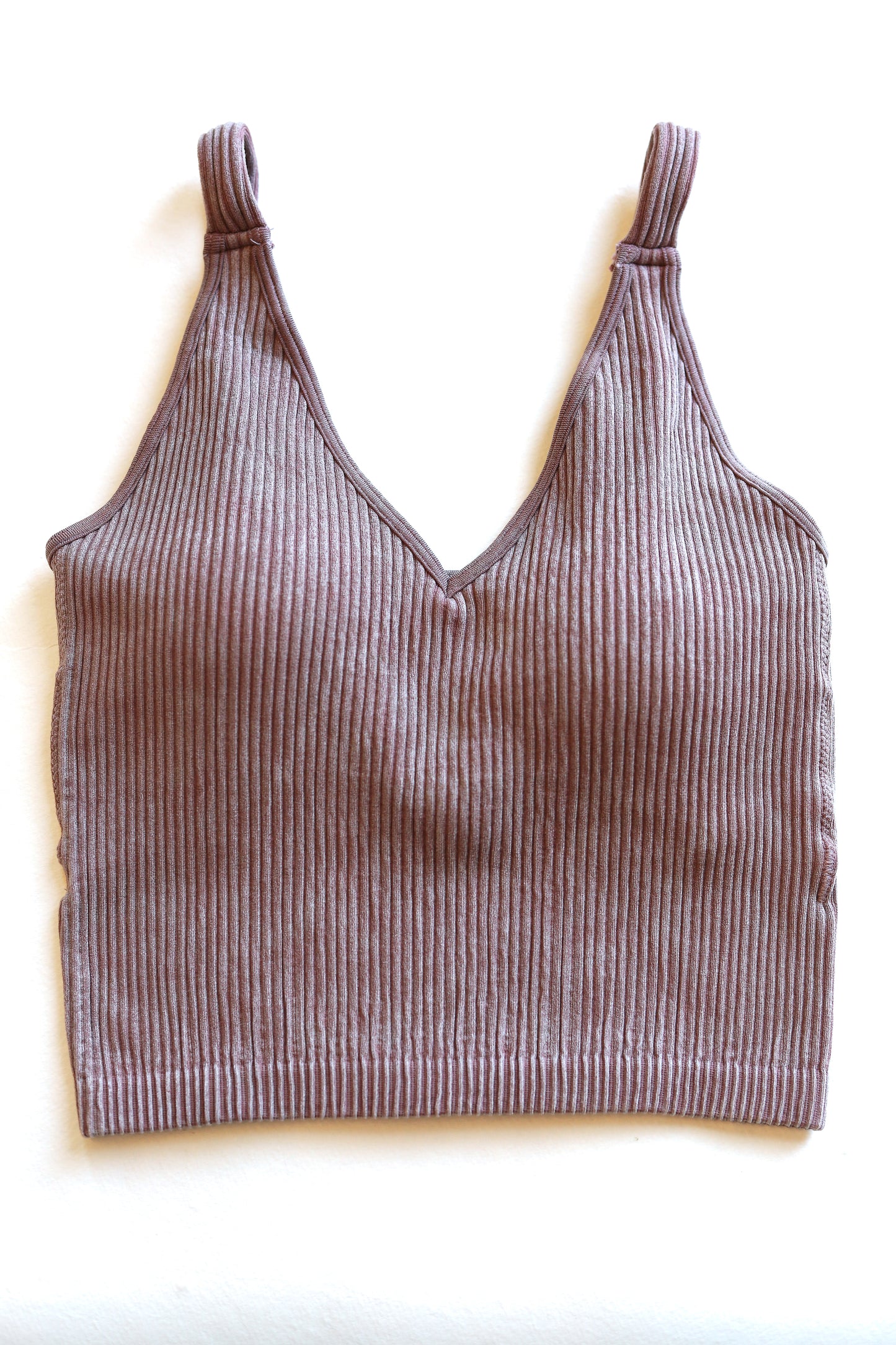 Seamless Ribbed Bralette