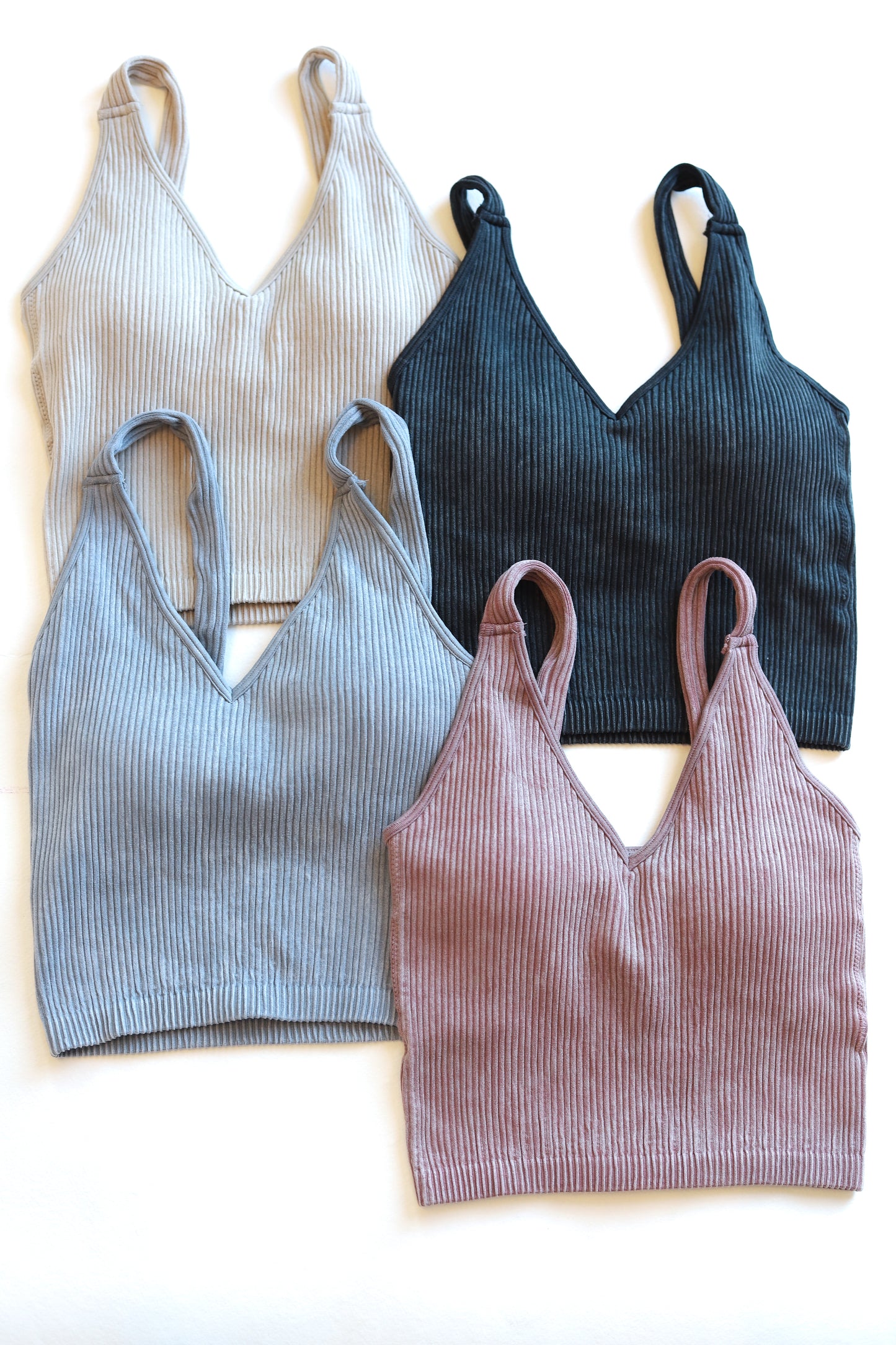 Seamless Ribbed Bralette