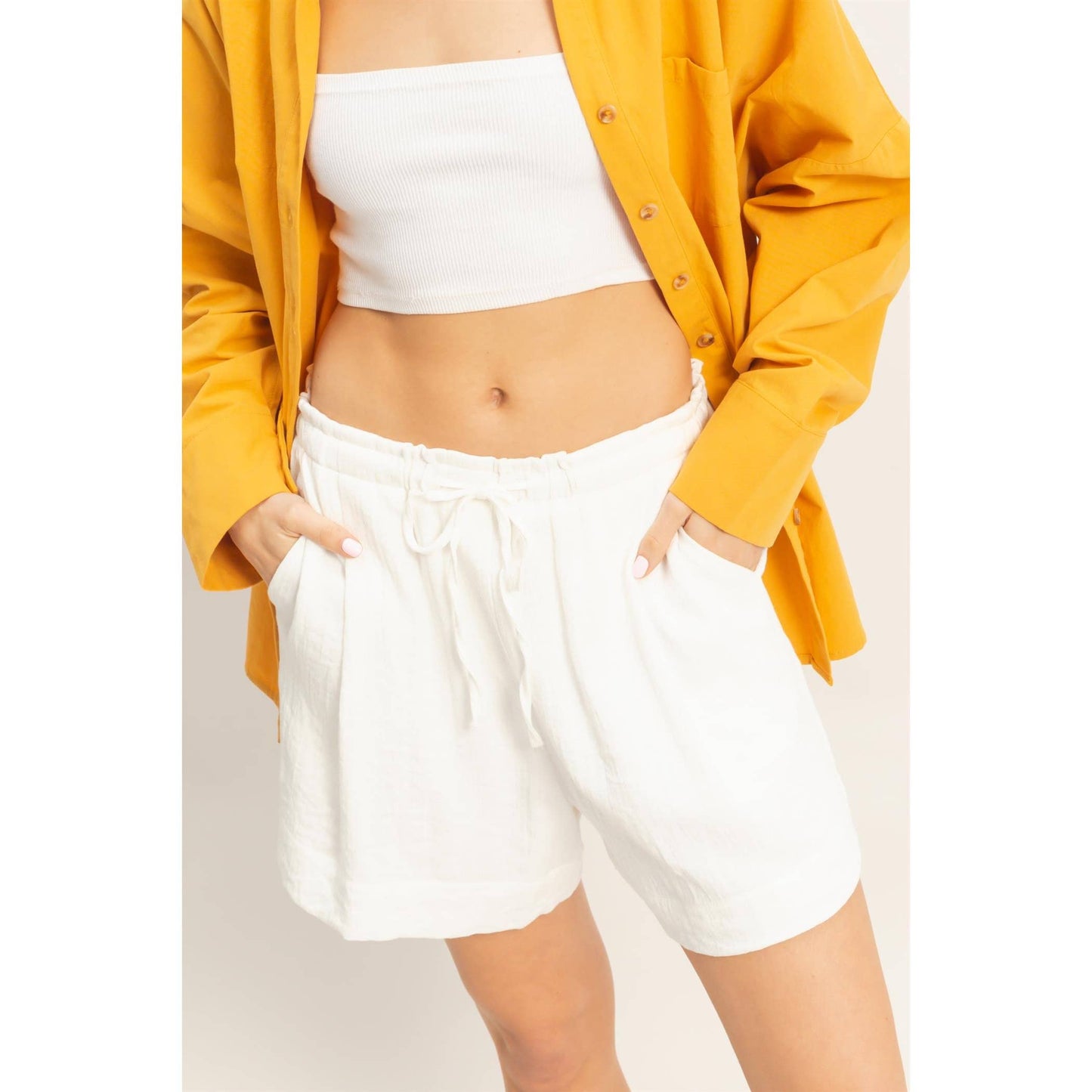 Wesley Pleated Shorts