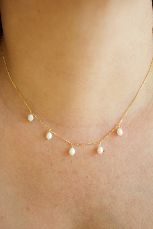5 Freshwater Pearl Necklace