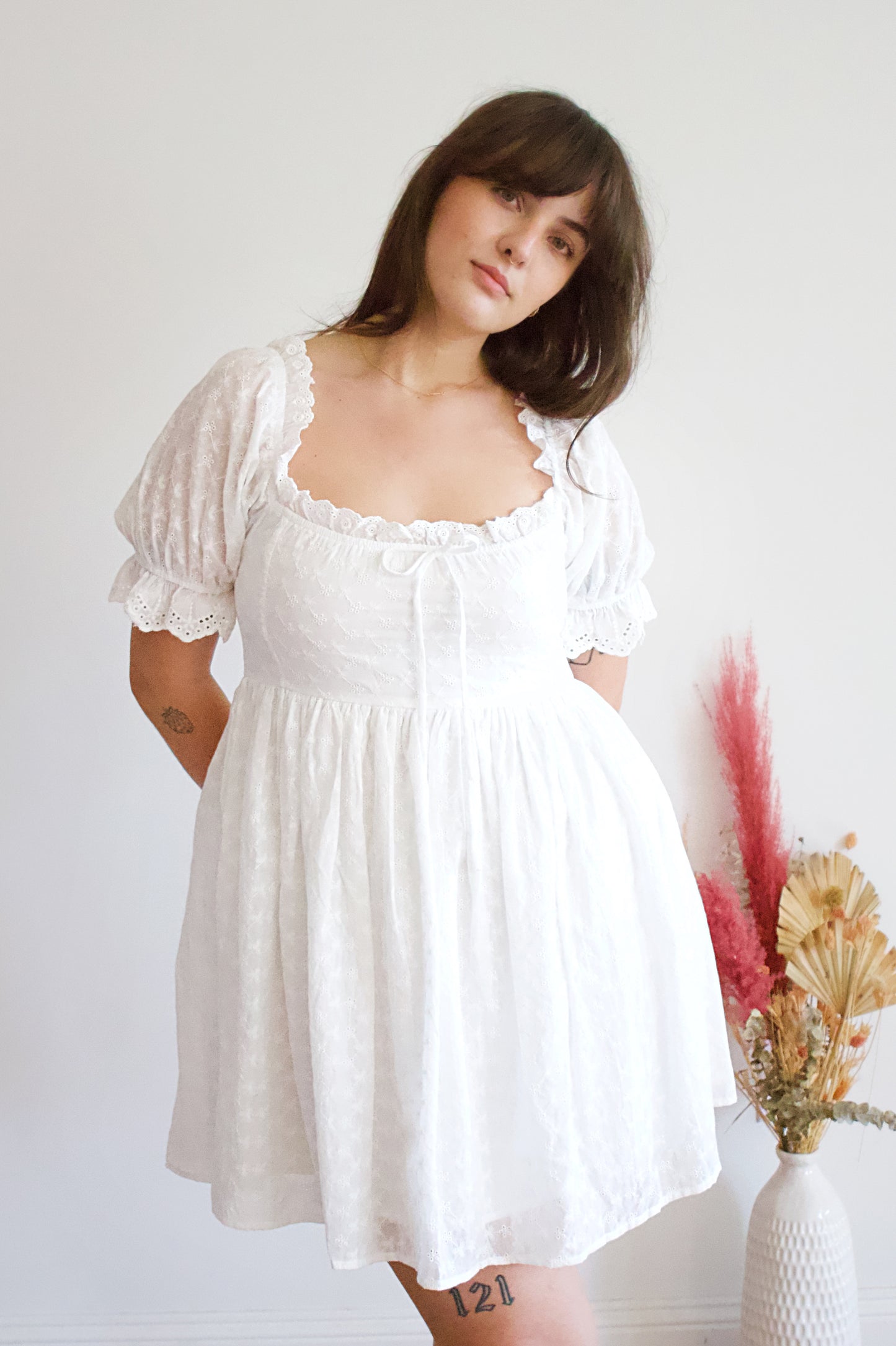 Feona Eyelet Dress