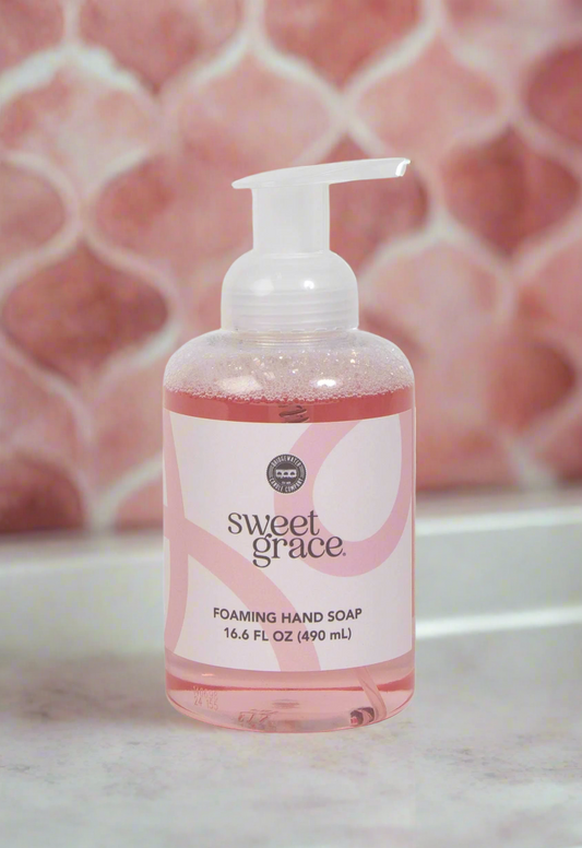 New! Sweet Grace Foaming Hand Soap - 4 Pack